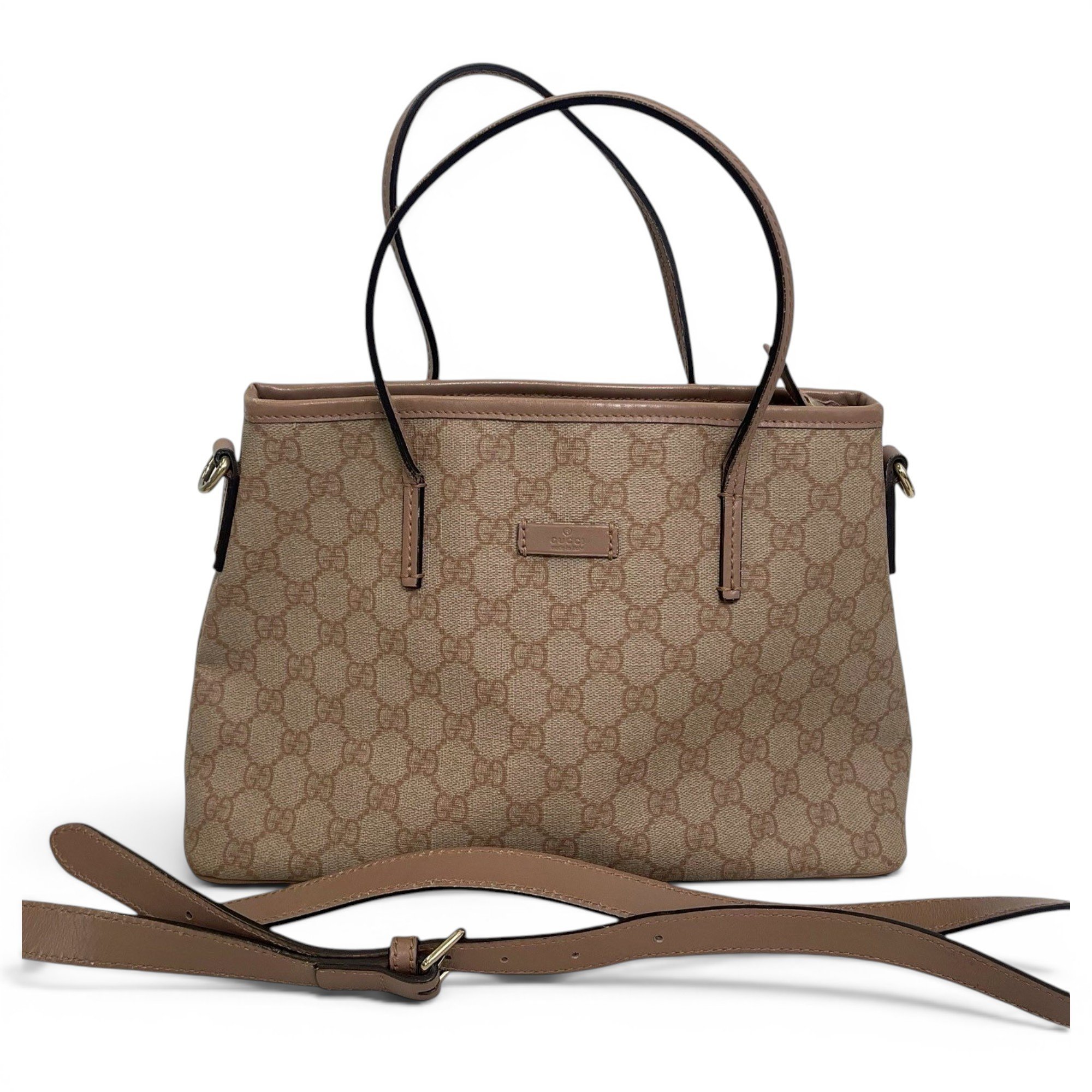 Leather tote