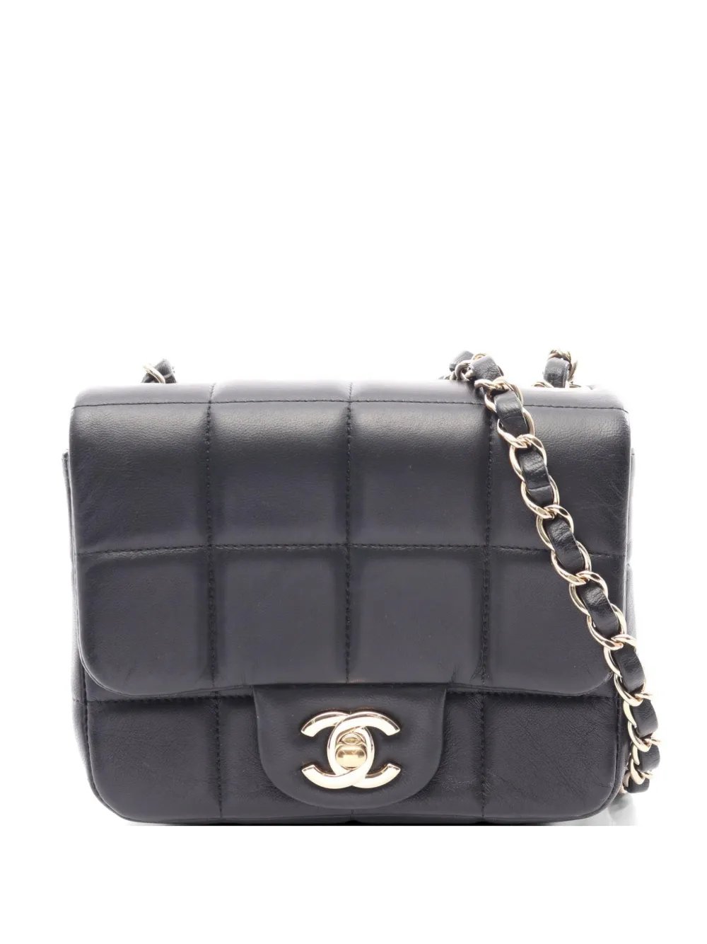 2021 Chocolate Bar flap mini bag