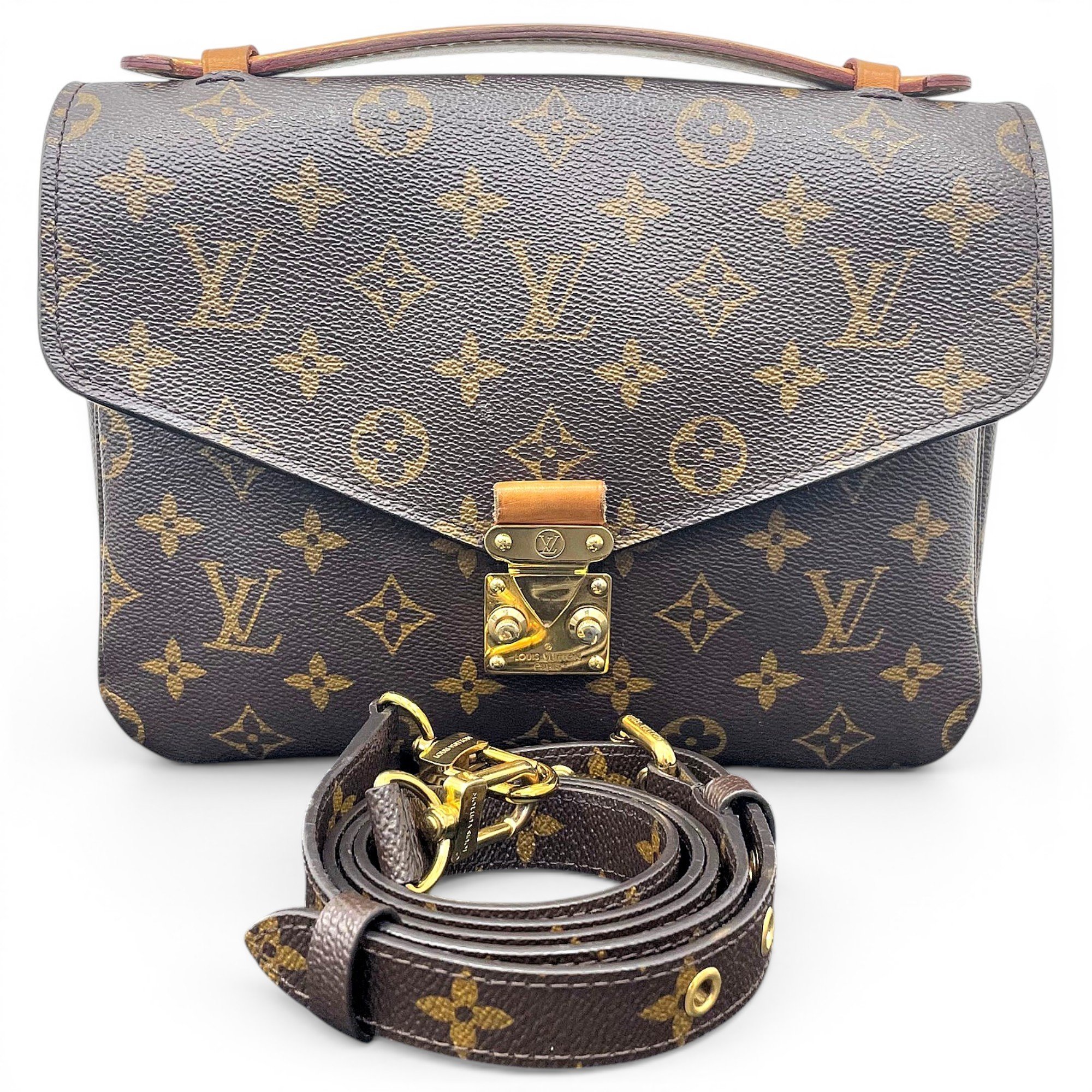 Metis leather handbag