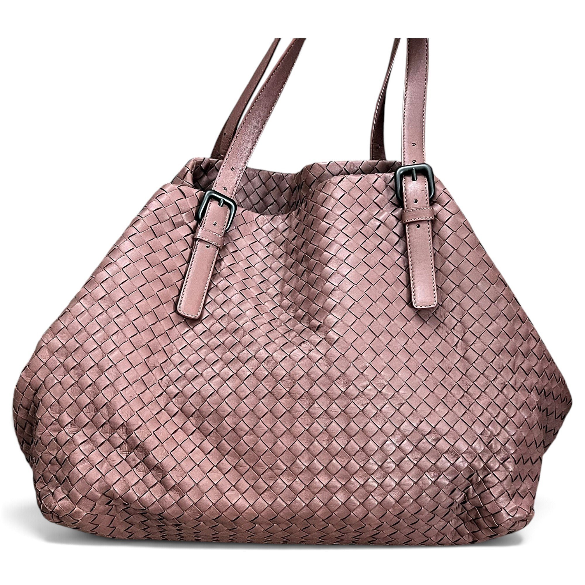 Fourre-Tout leather handbag
