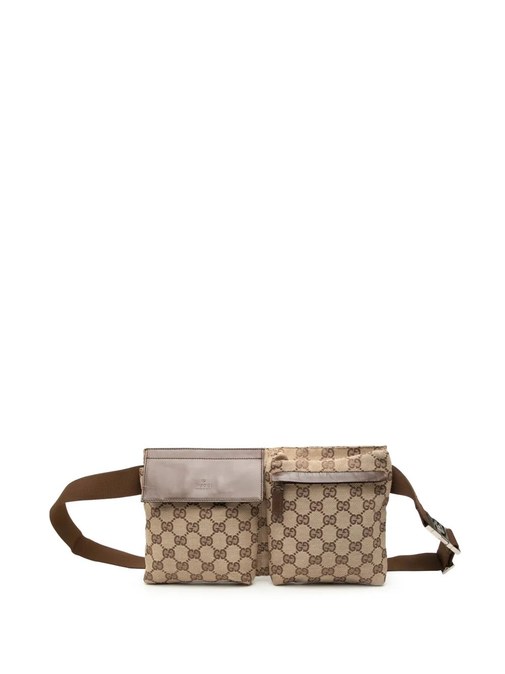 2000-2015 GG Supreme Double Pocket belt bag
