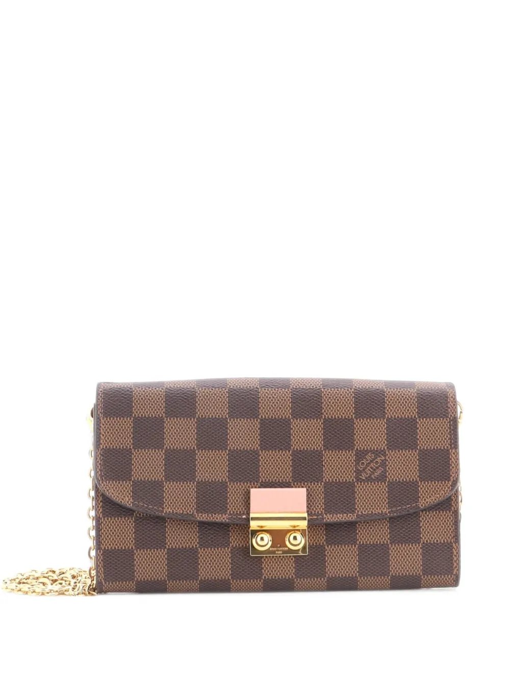 Croisette Chain Wallet Damier crossbody bag