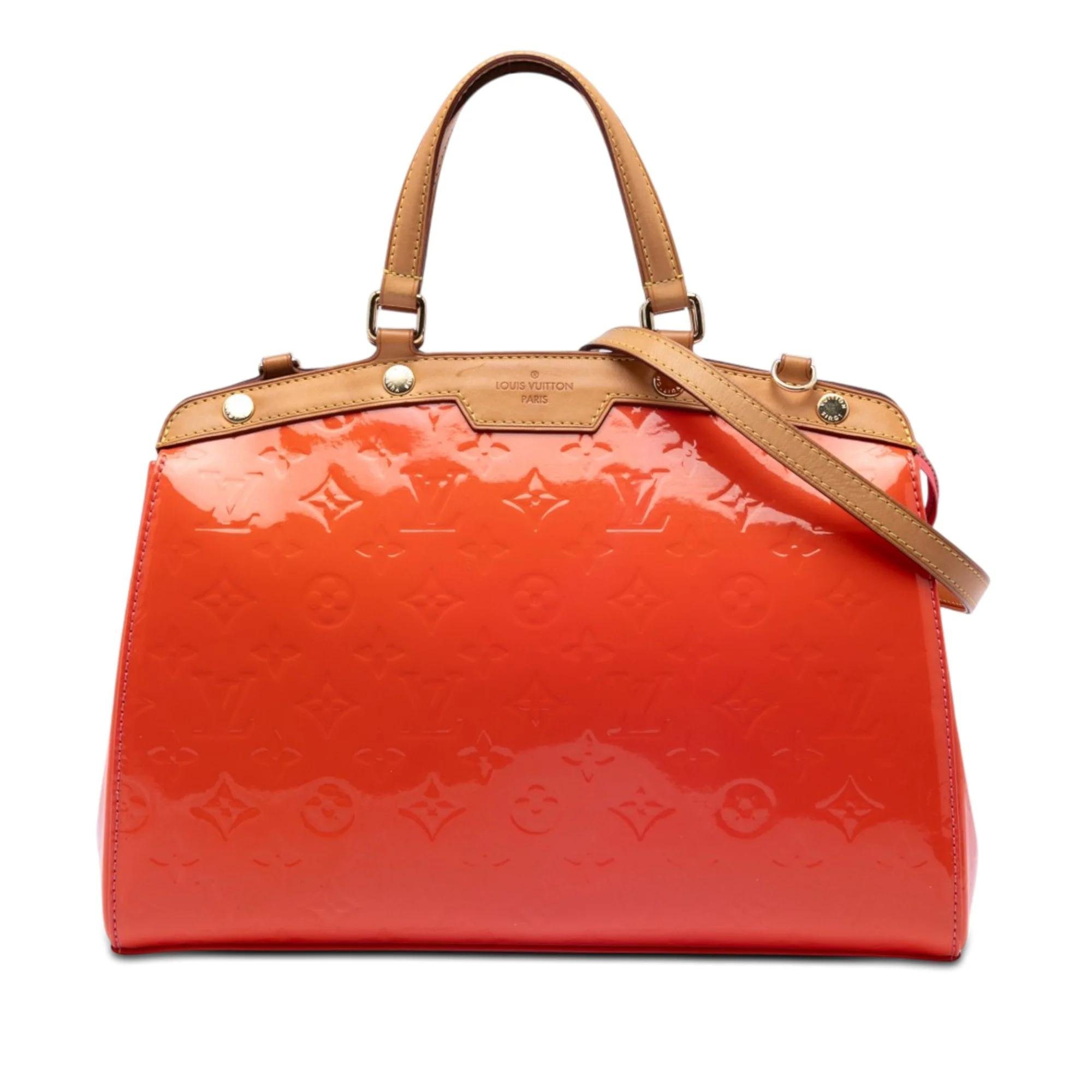 Bréa leather satchel
