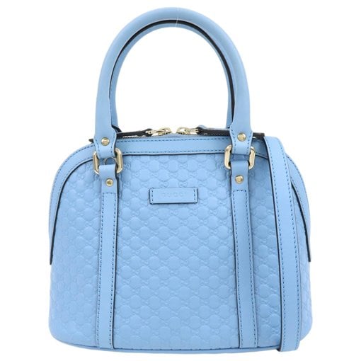 Dôme leather handbag