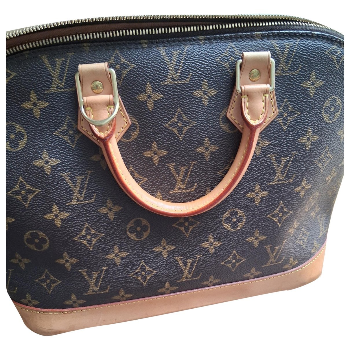 Alma leather handbag