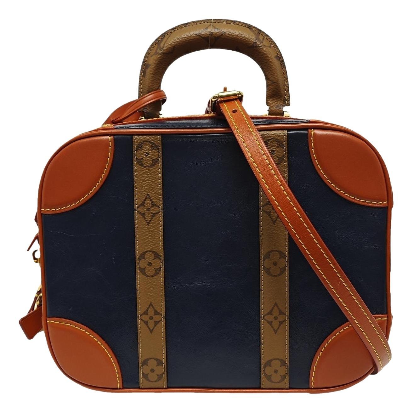 Valisette leather handbag