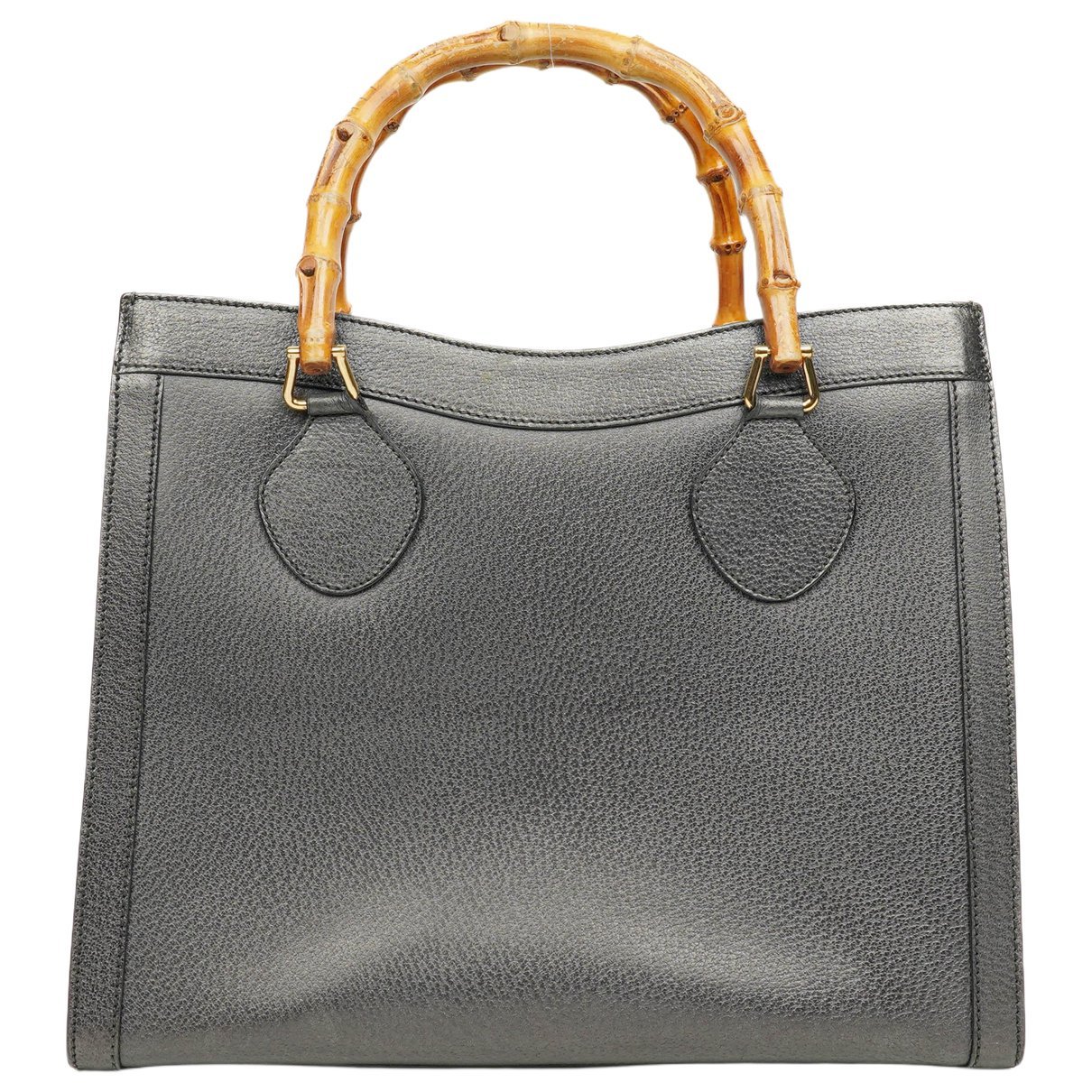 Diana Bamboo leather handbag