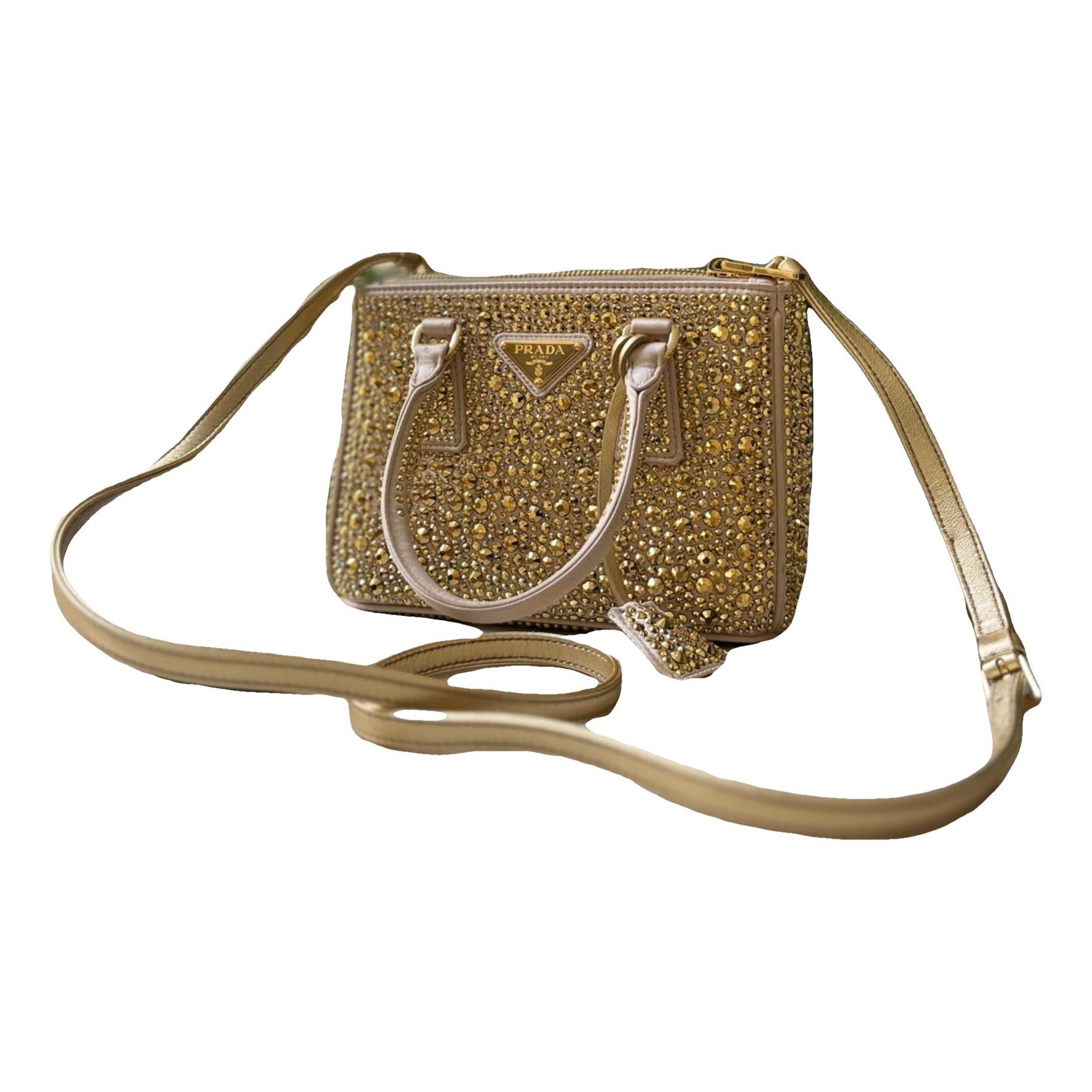 Galleria cloth crossbody bag