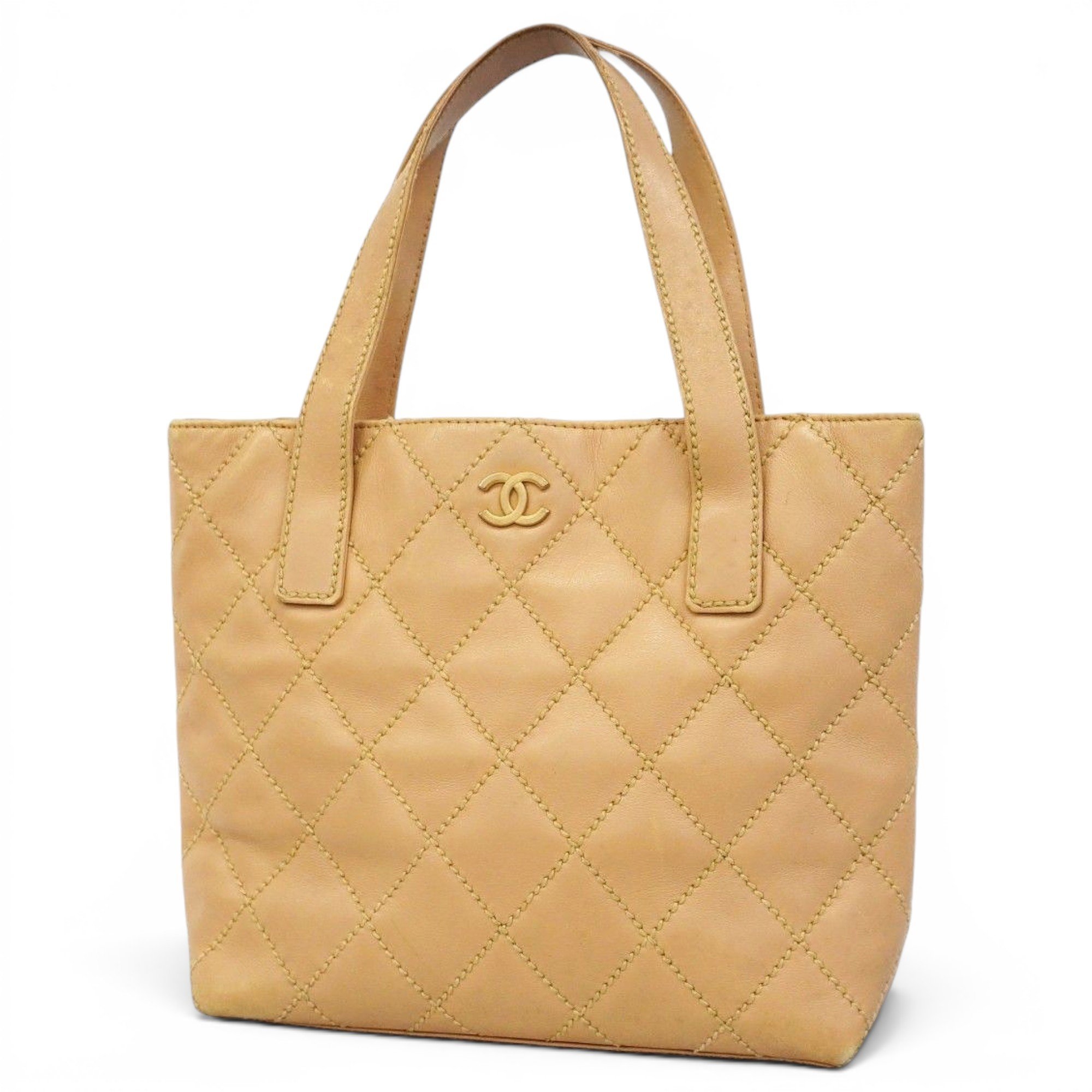 Wild Stitch leather tote