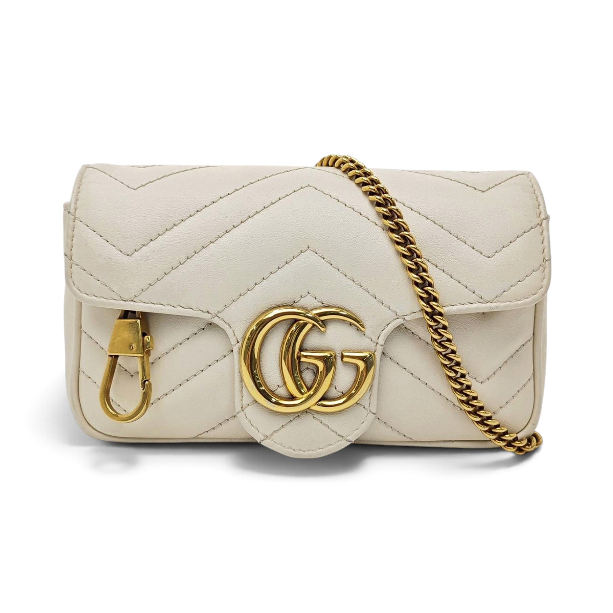 GG Marmont Flap leather handbag
