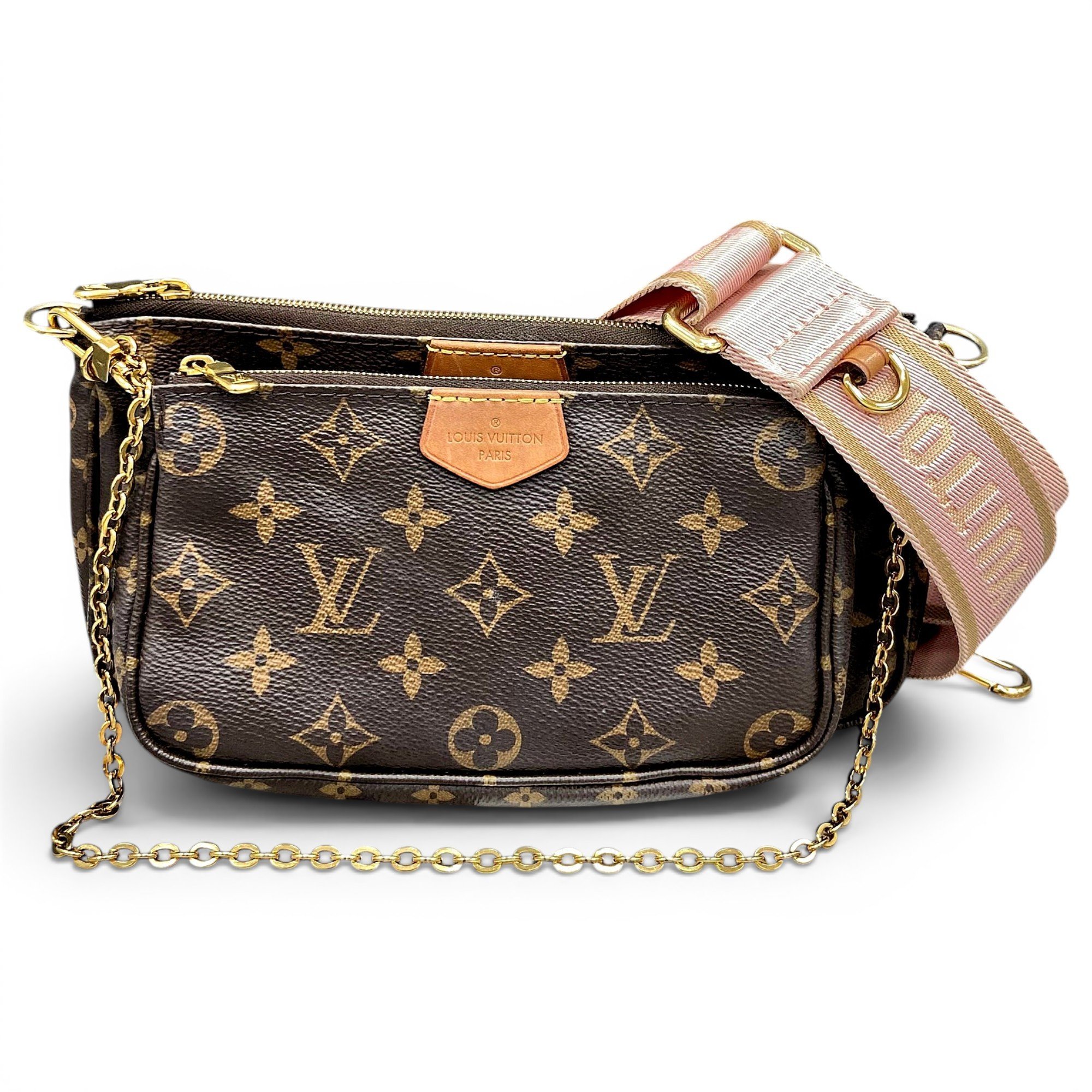 Multi Pochette Accessoires leather handbag