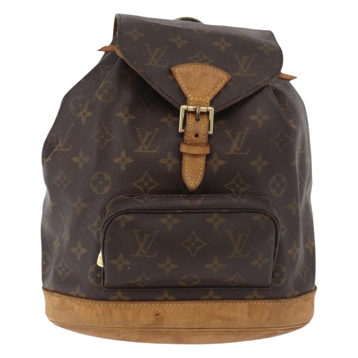 Montsouris leather backpack
