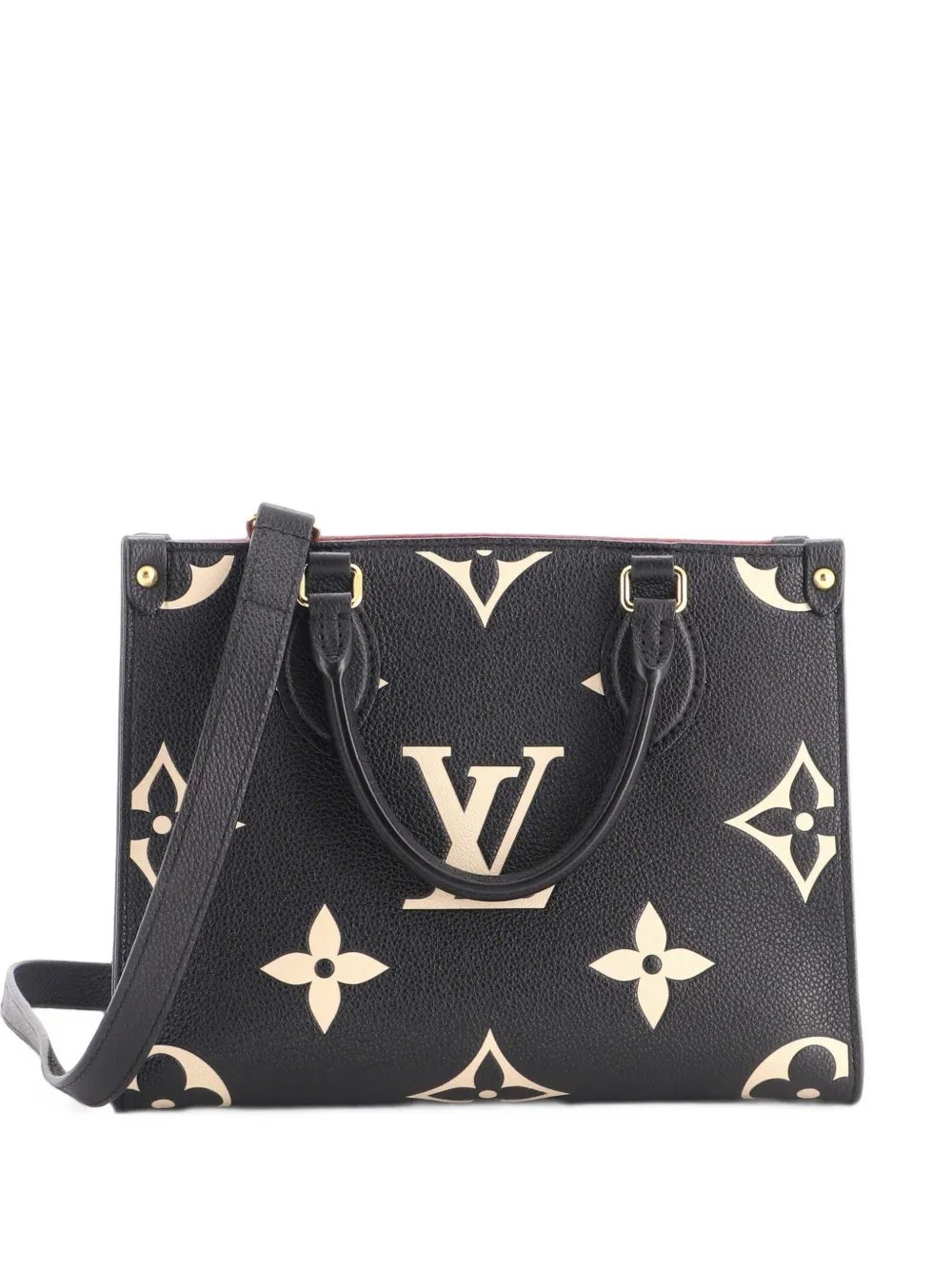 Louis Vuitton OnTheGo Bicolor Monogram Empreinte Giant PM tote bag