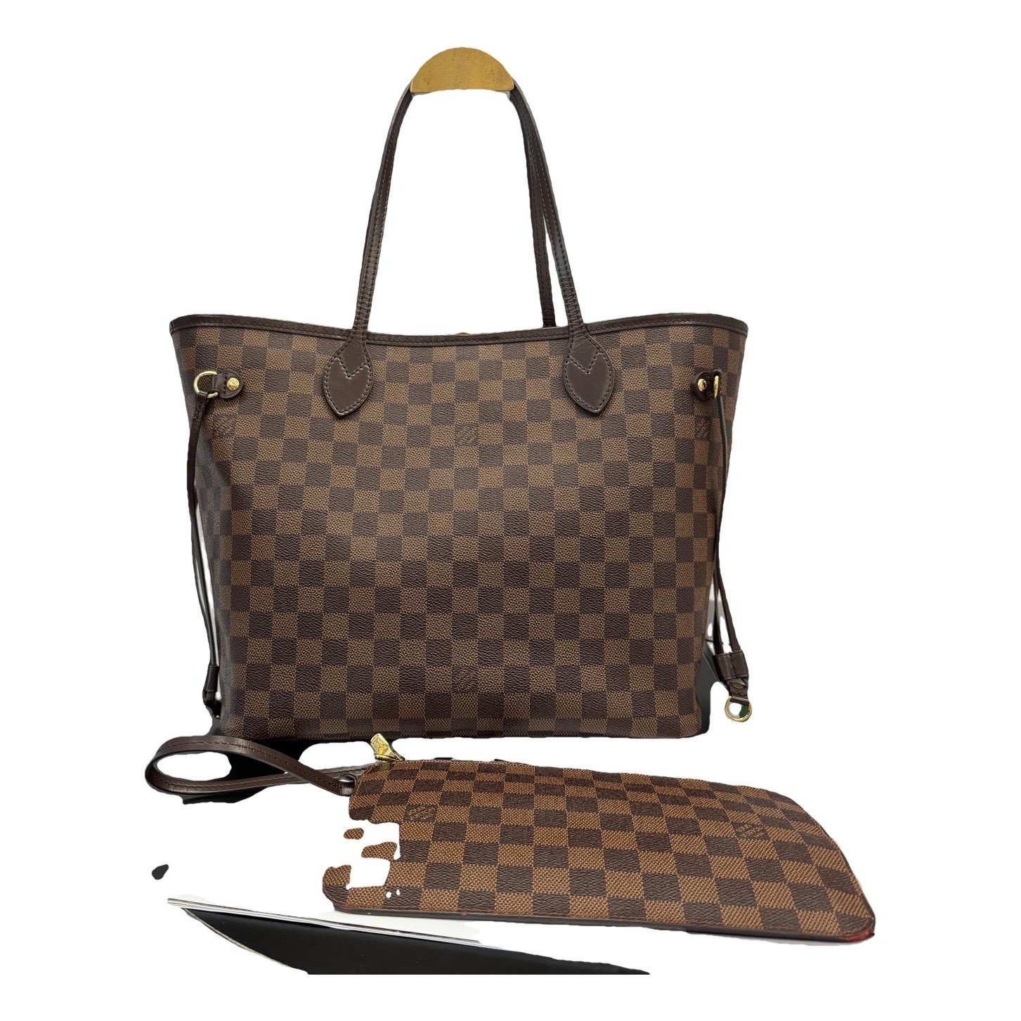 Neverfull leather handbag
