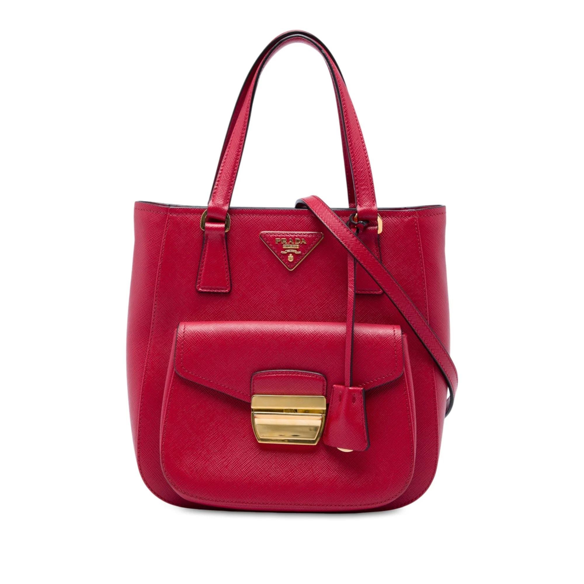 Leather handbag
