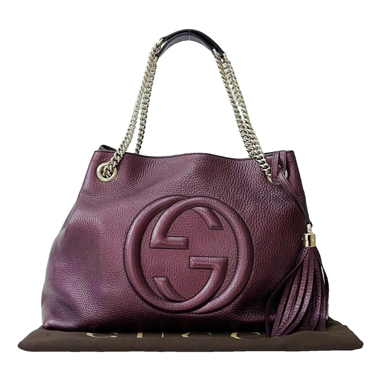 Soho leather tote