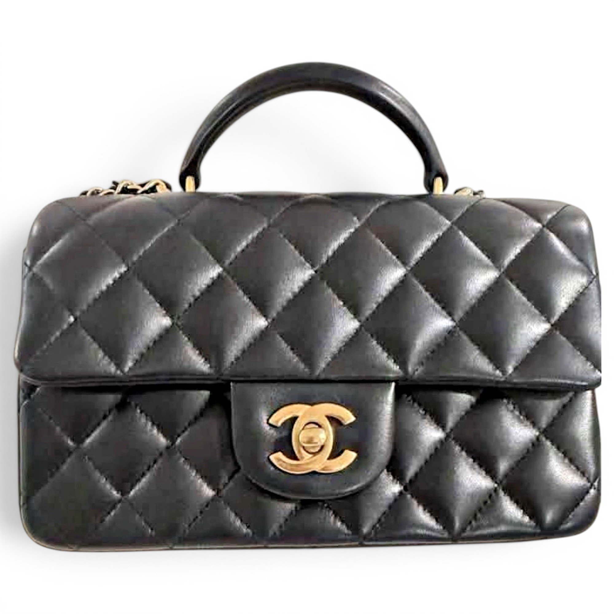 Leather handbag