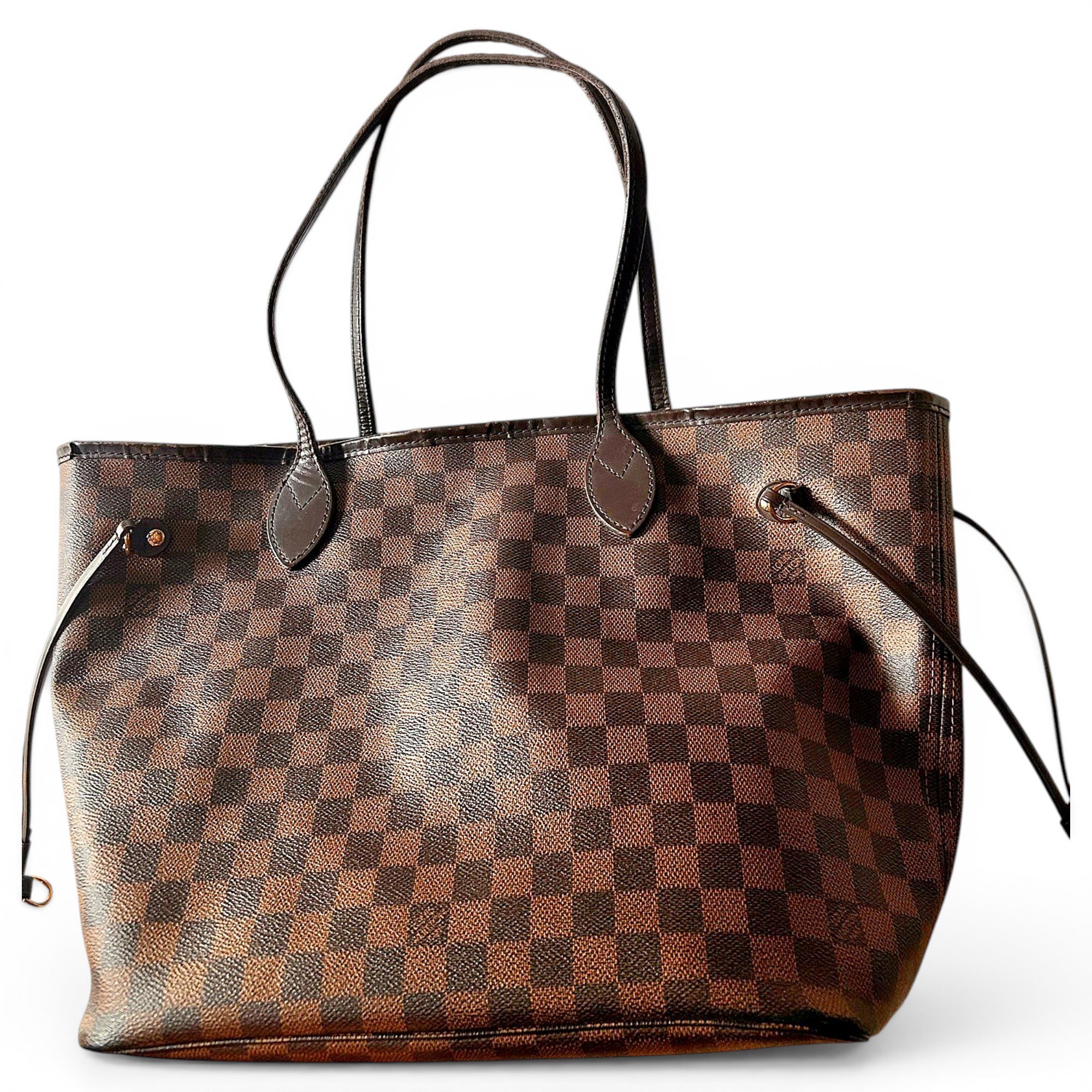 Neverfull leather tote