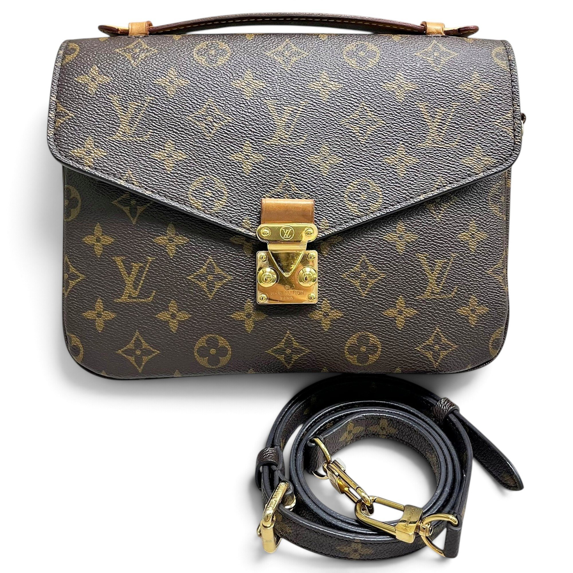 Metis leather handbag