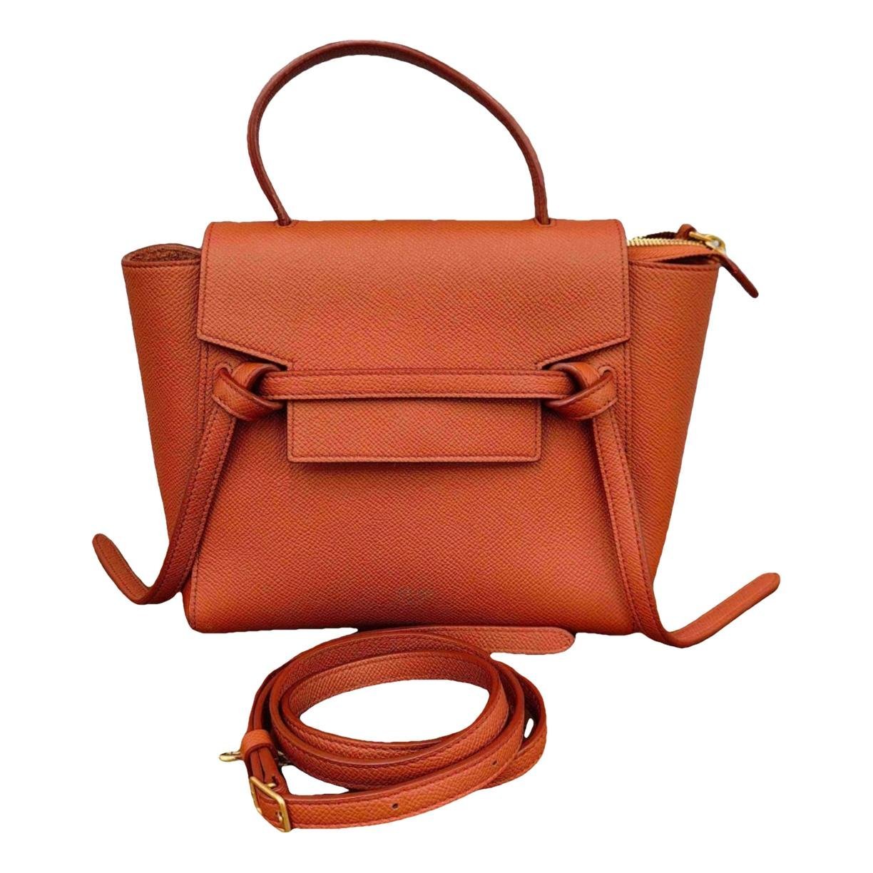 Belt leather bag