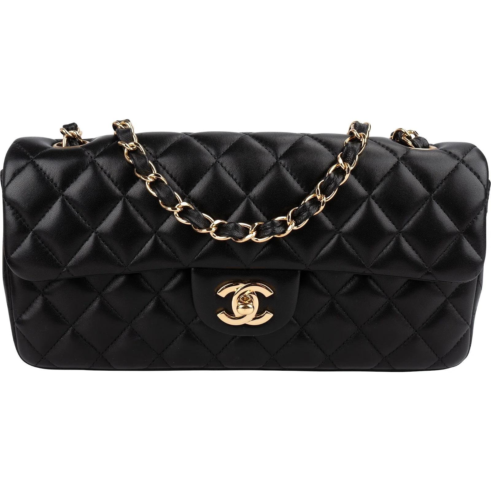 East West Chocolate Bar leather crossbody bag