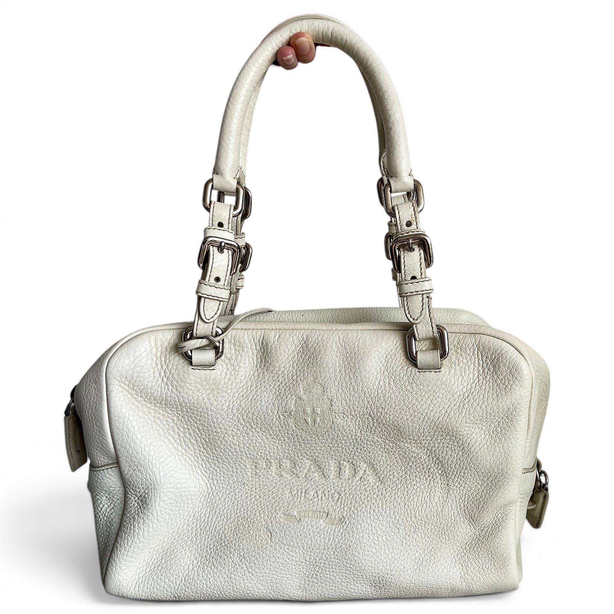 Leather handbag