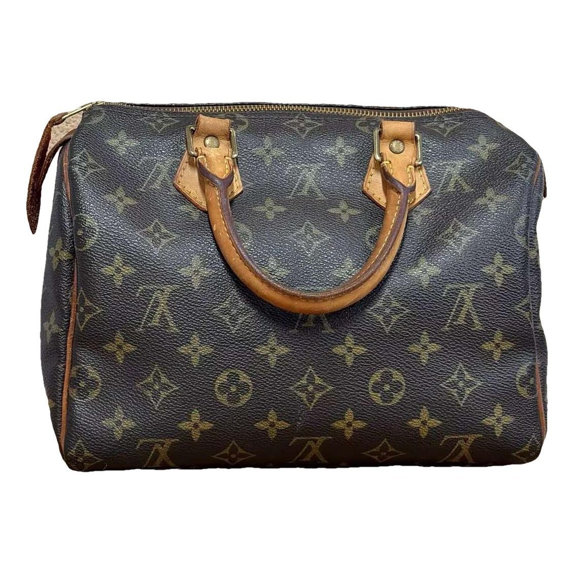 Speedy leather handbag