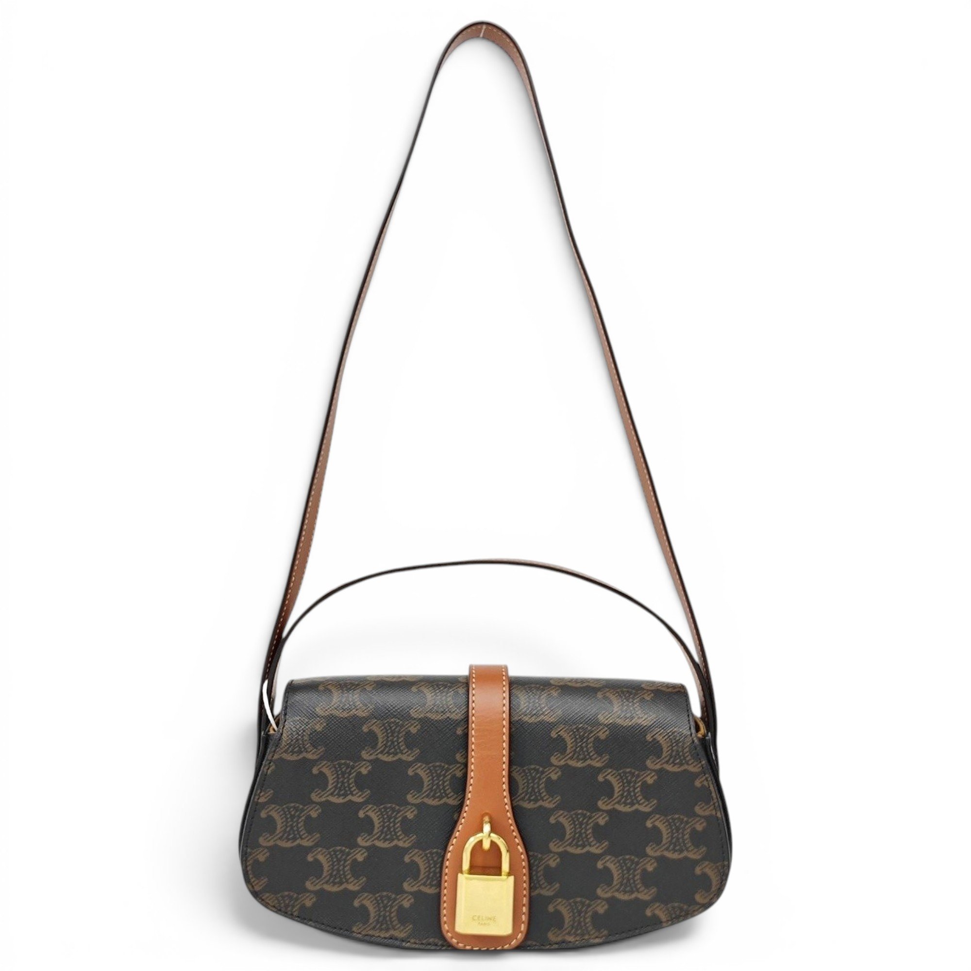 Tabou leather handbag
