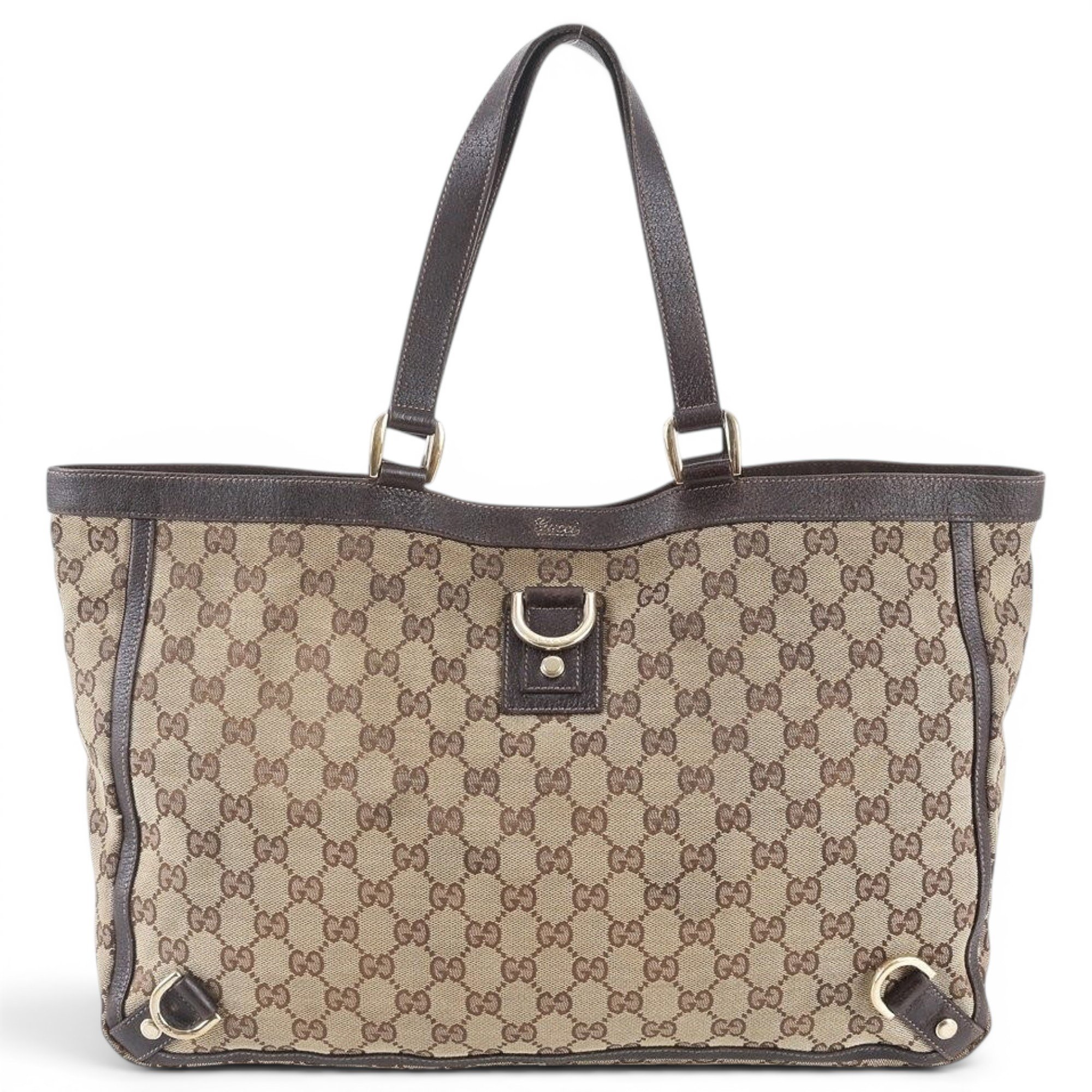 Abbey leather tote