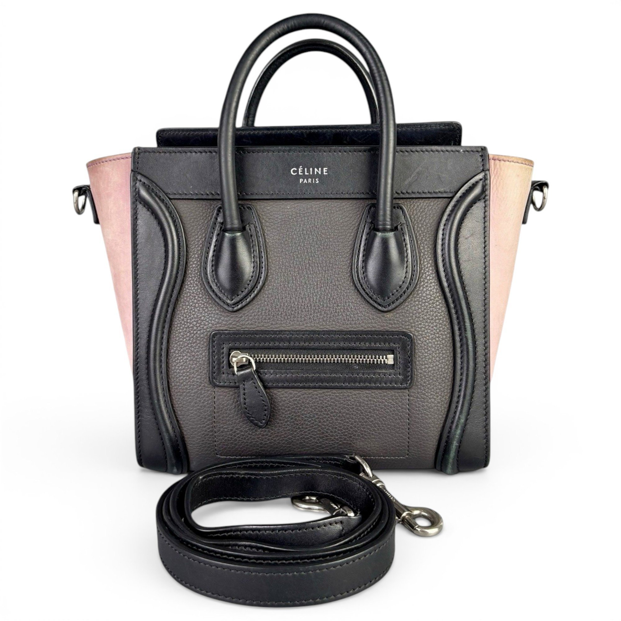 Luggage leather handbag