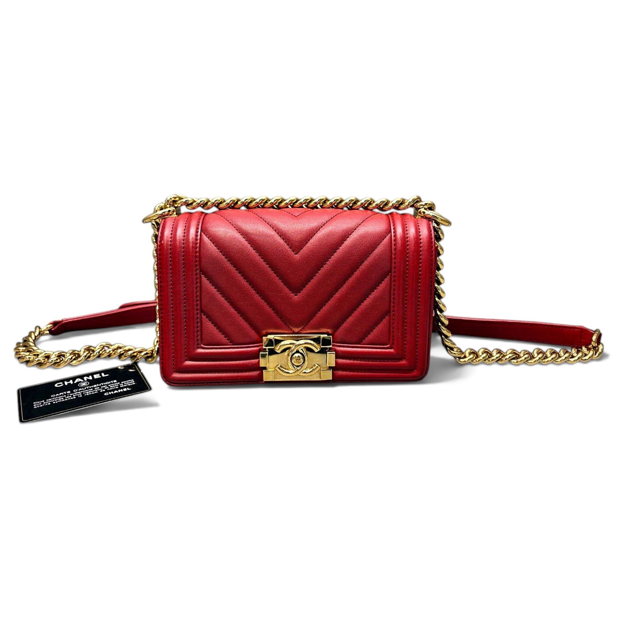 Boy leather crossbody bag