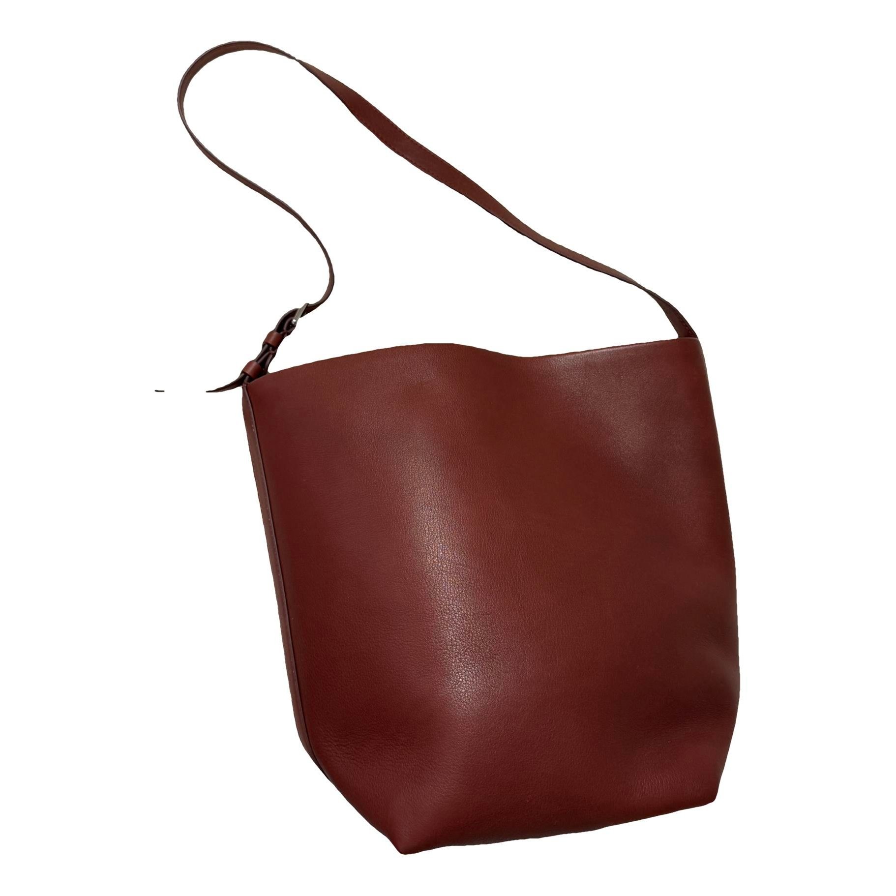 Park N/S leather tote