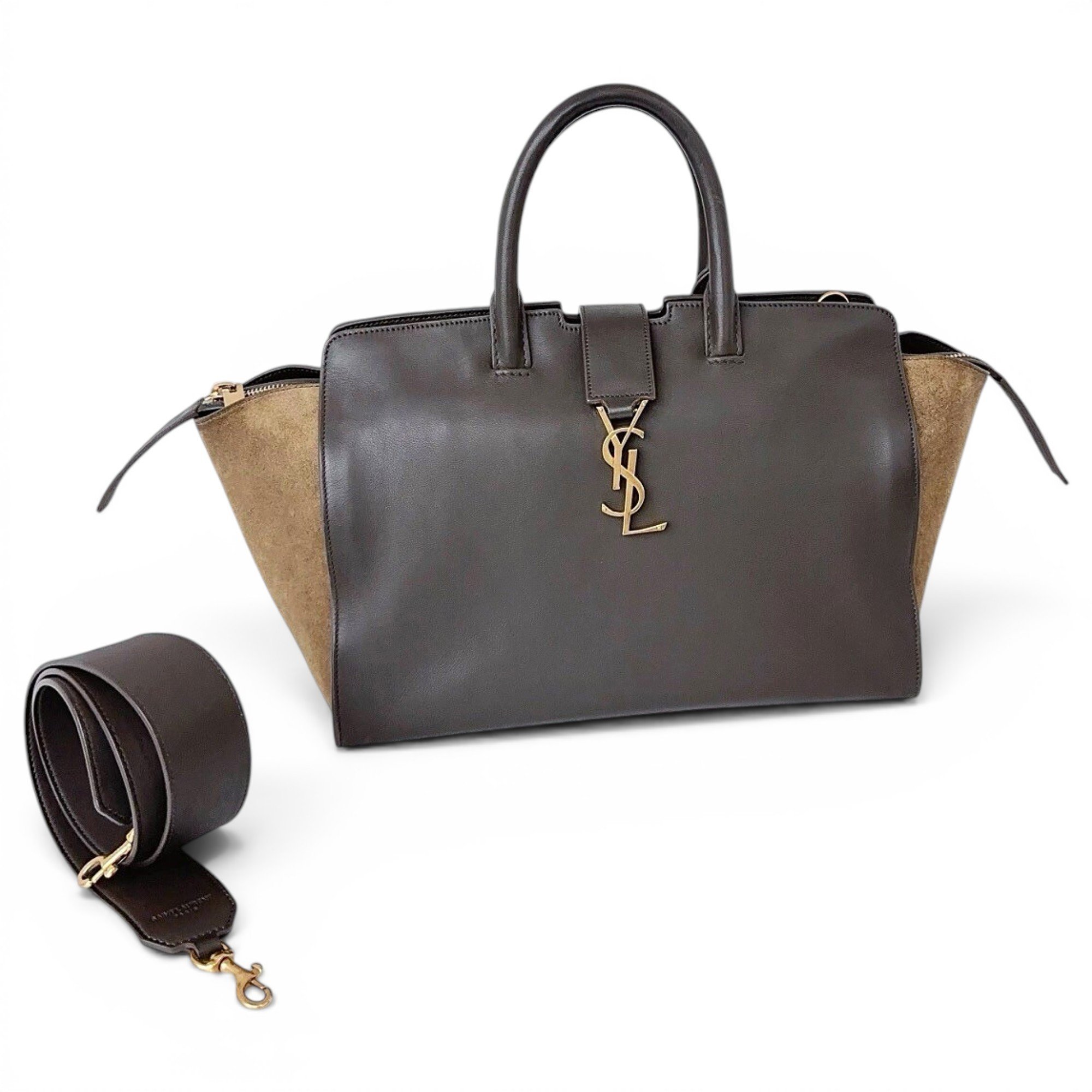 Downtown leather handbag