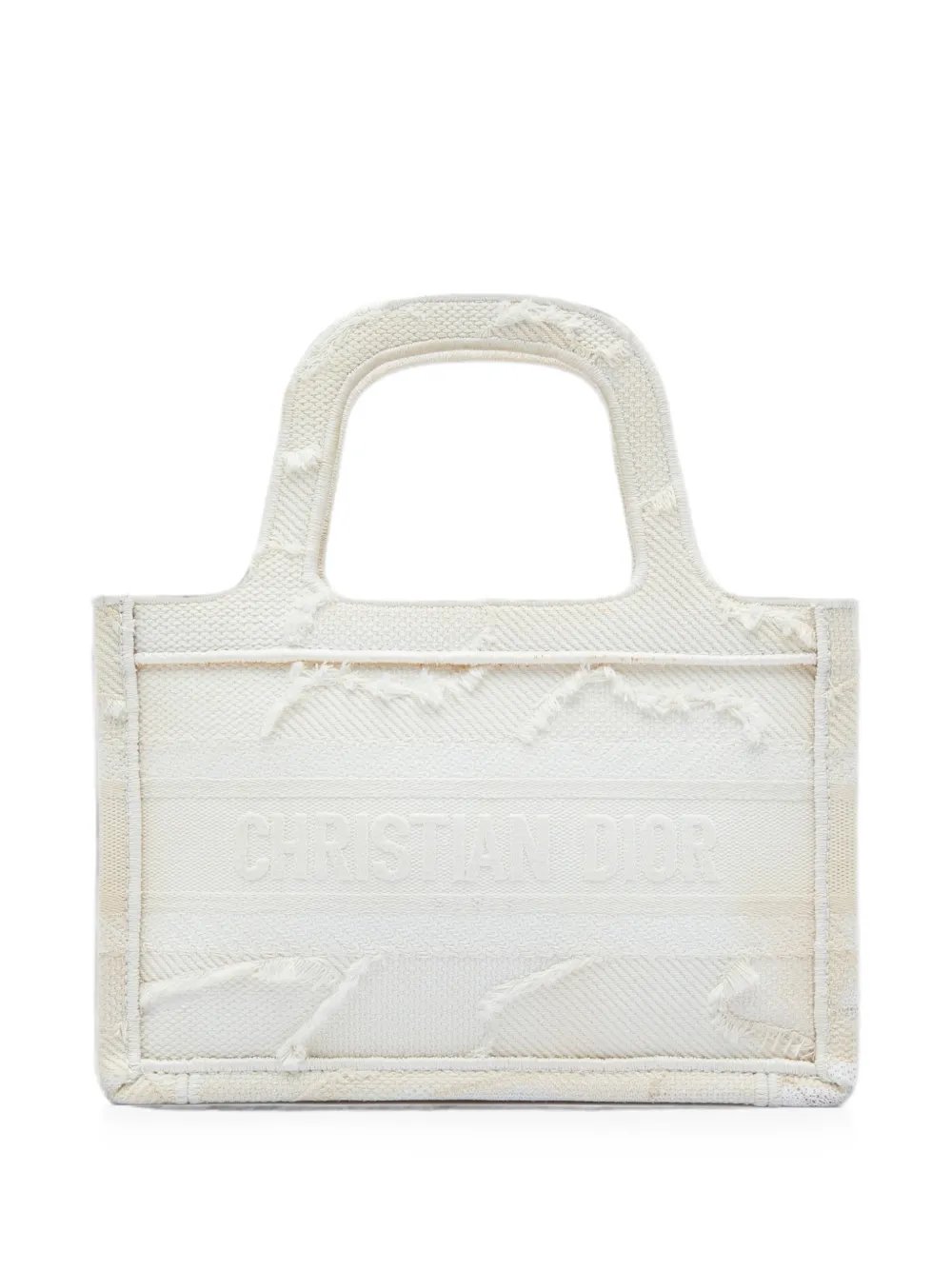 2020 Mini Embroidered Canvas Camouflage Book tote bag