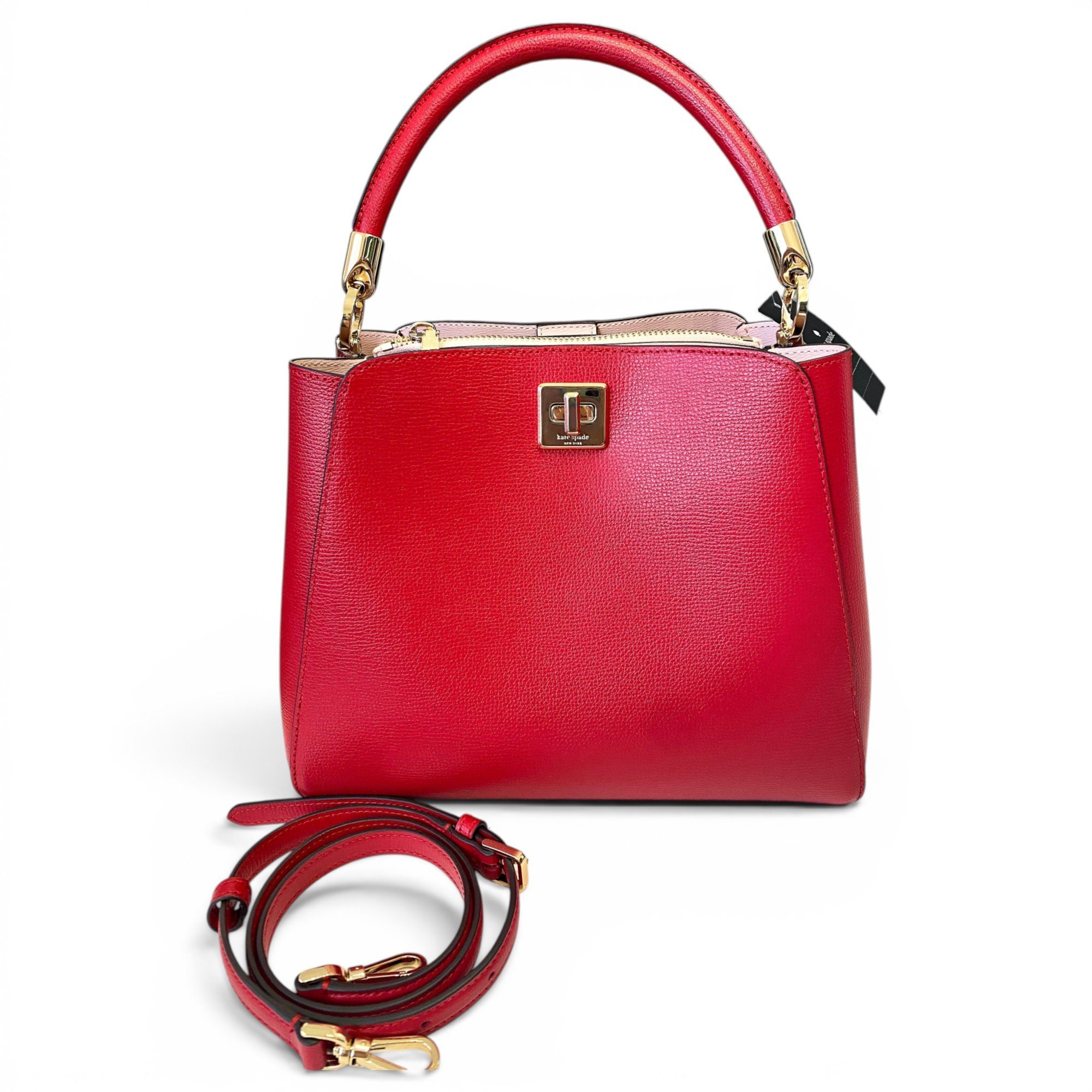 Leather satchel