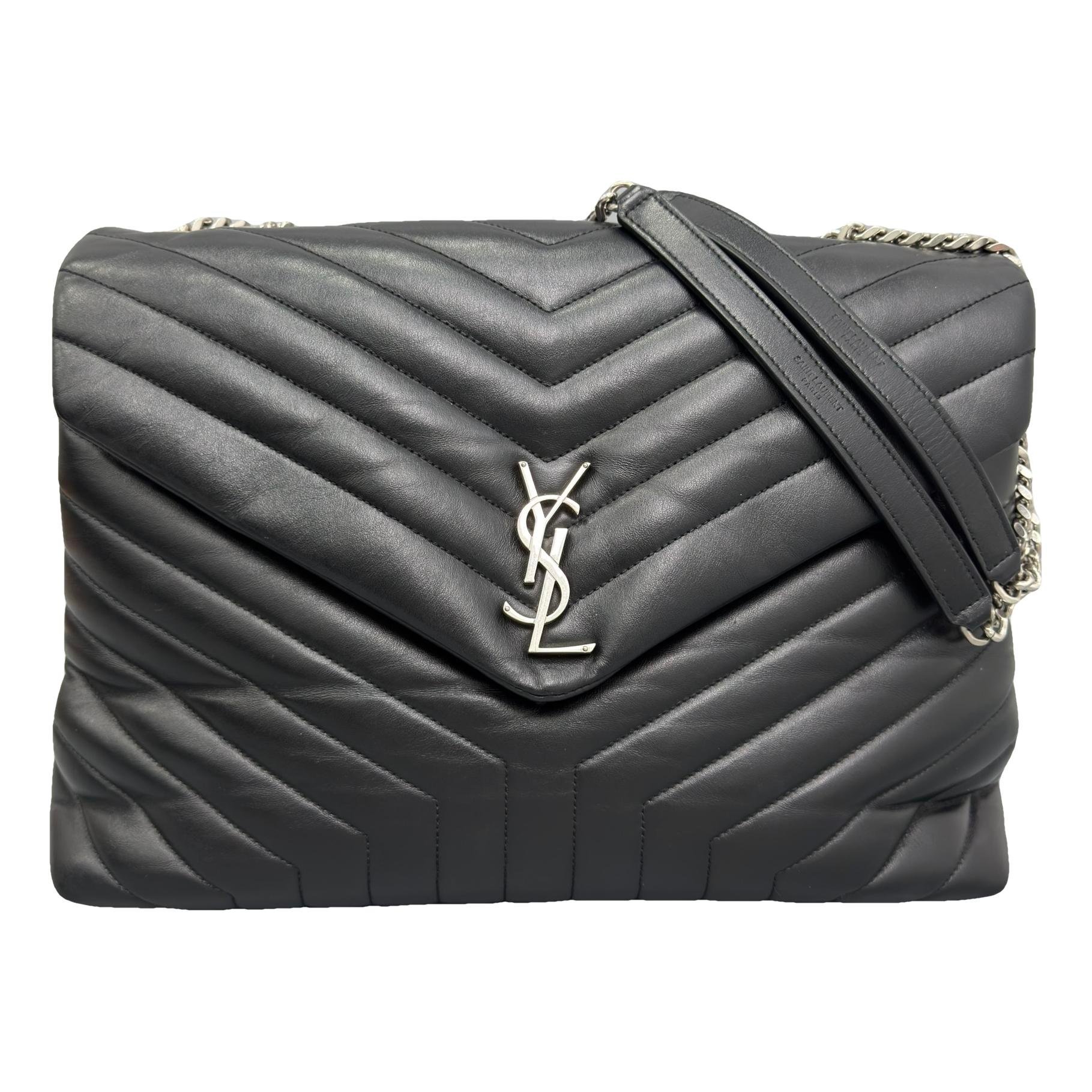 Loulou leather handbag
