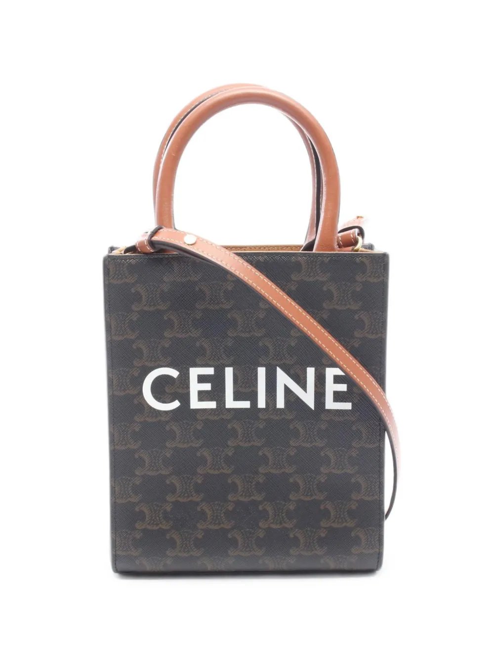 2010s Triomphe logo-print tote bag