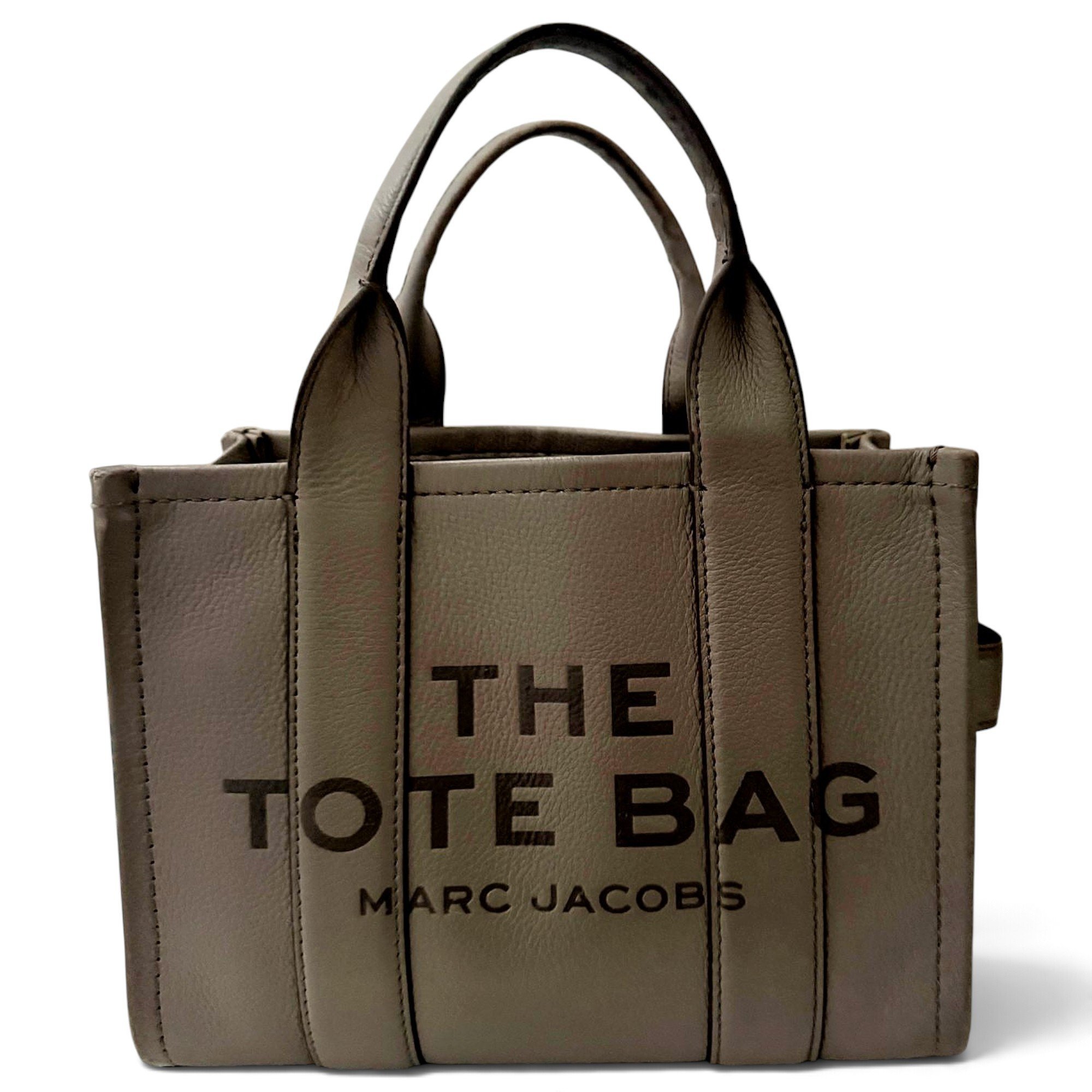 The Tag Tote leather tote