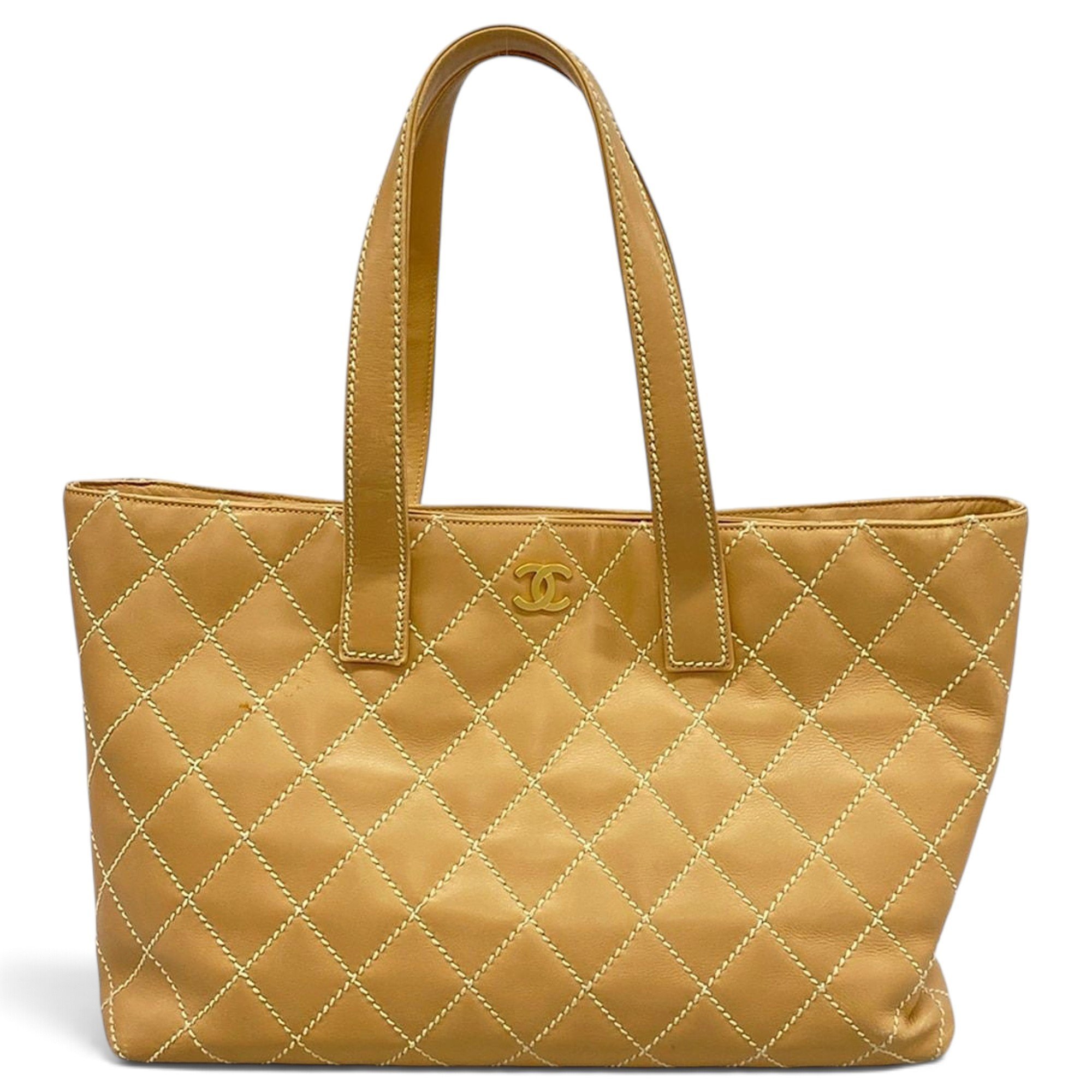 Wild Stitch leather tote