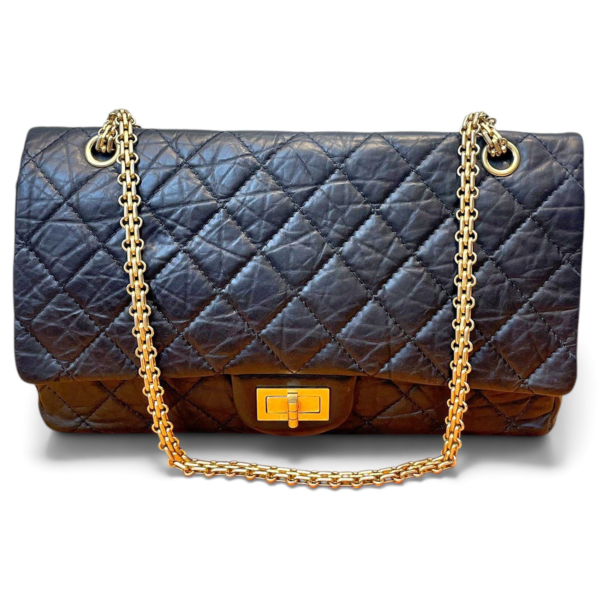 2.55 leather handbag