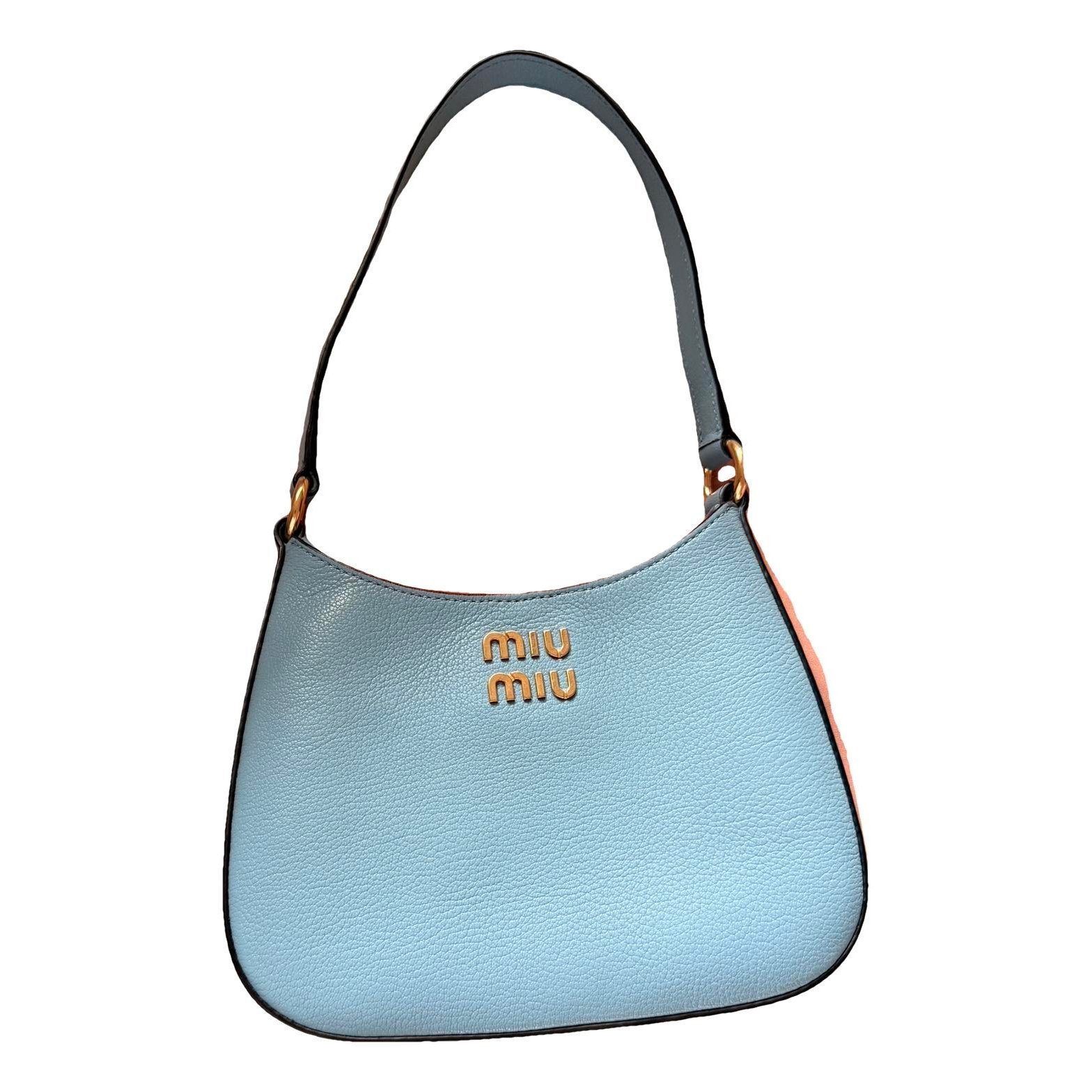 Madras leather handbag