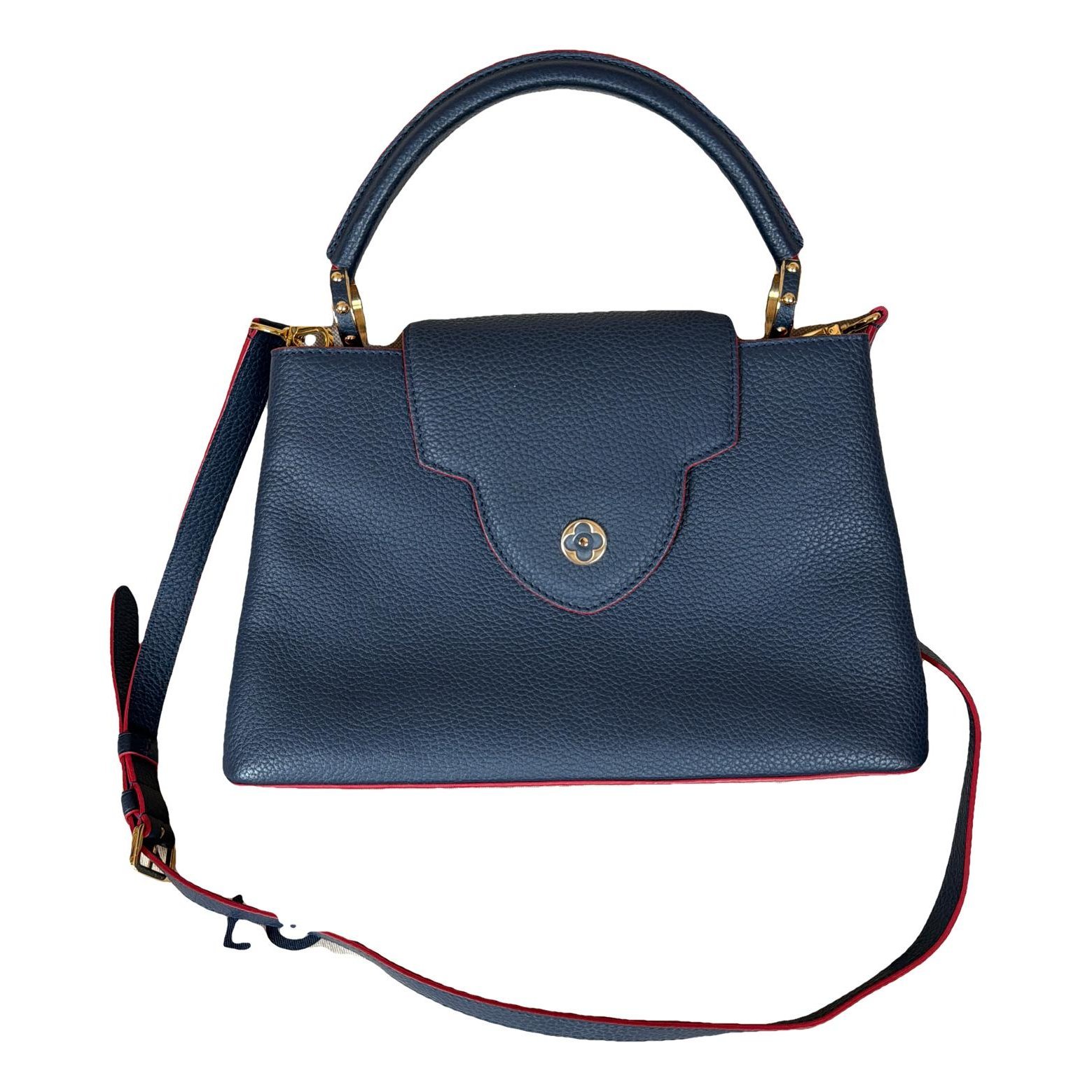 Capucines leather handbag