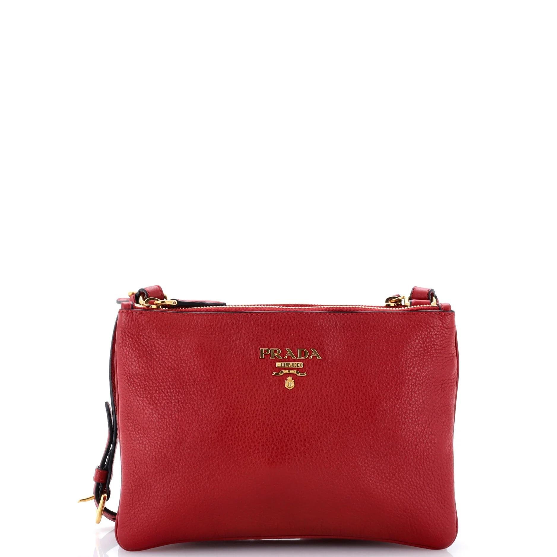 Leather crossbody bag