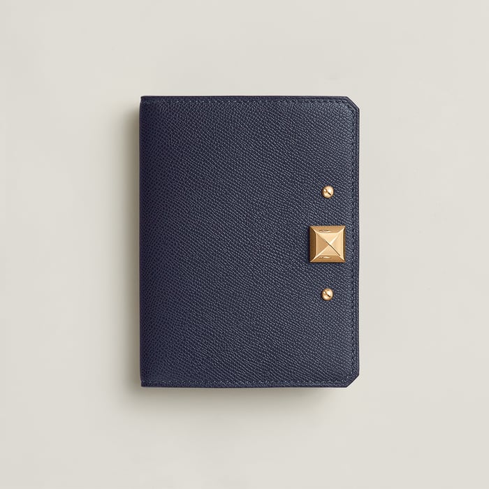 Bleu Nuit Porte-cartes Médor