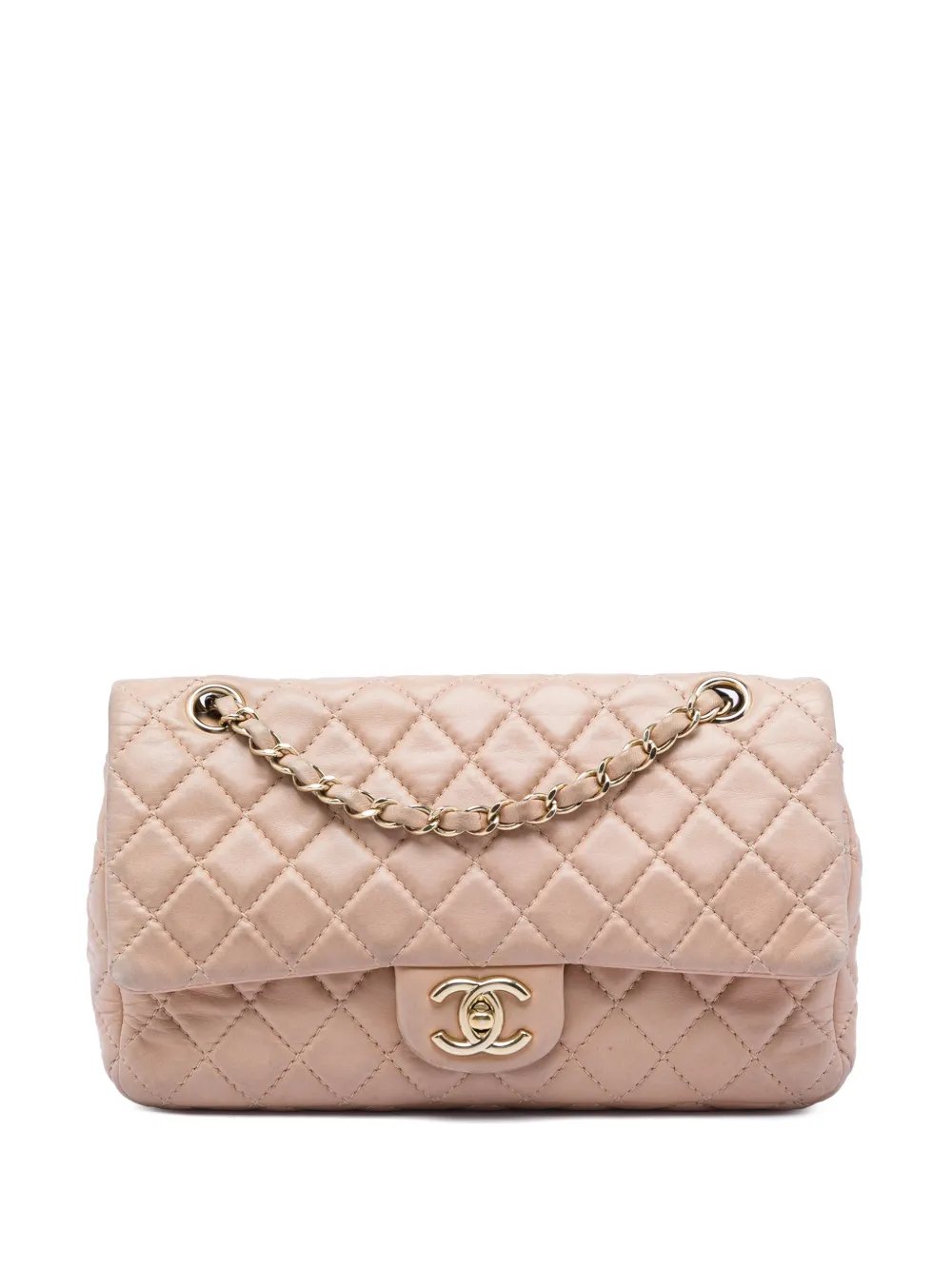 2008-2009 Medium Classic Lambskin Double Flap shoulder bag
