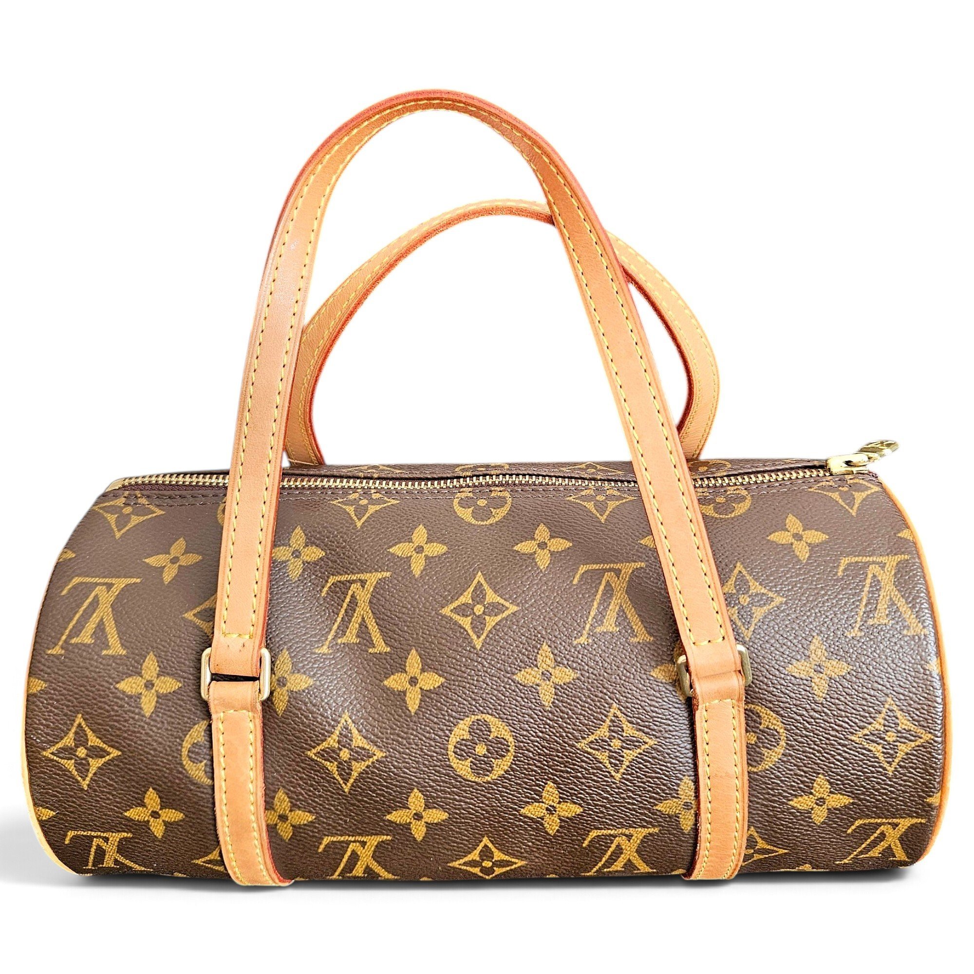 Papillon leather handbag