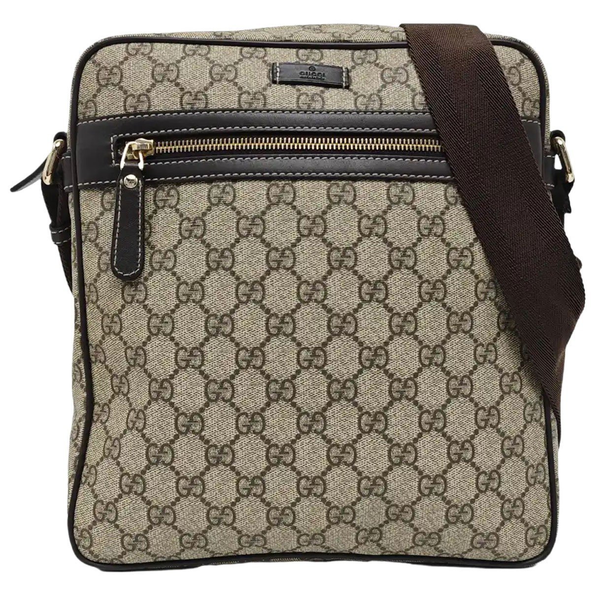 Ophidia GG Supreme leather handbag