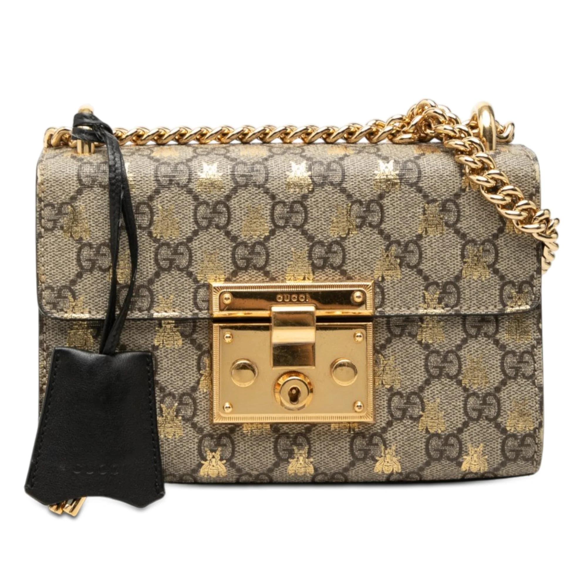 Padlock cloth crossbody bag