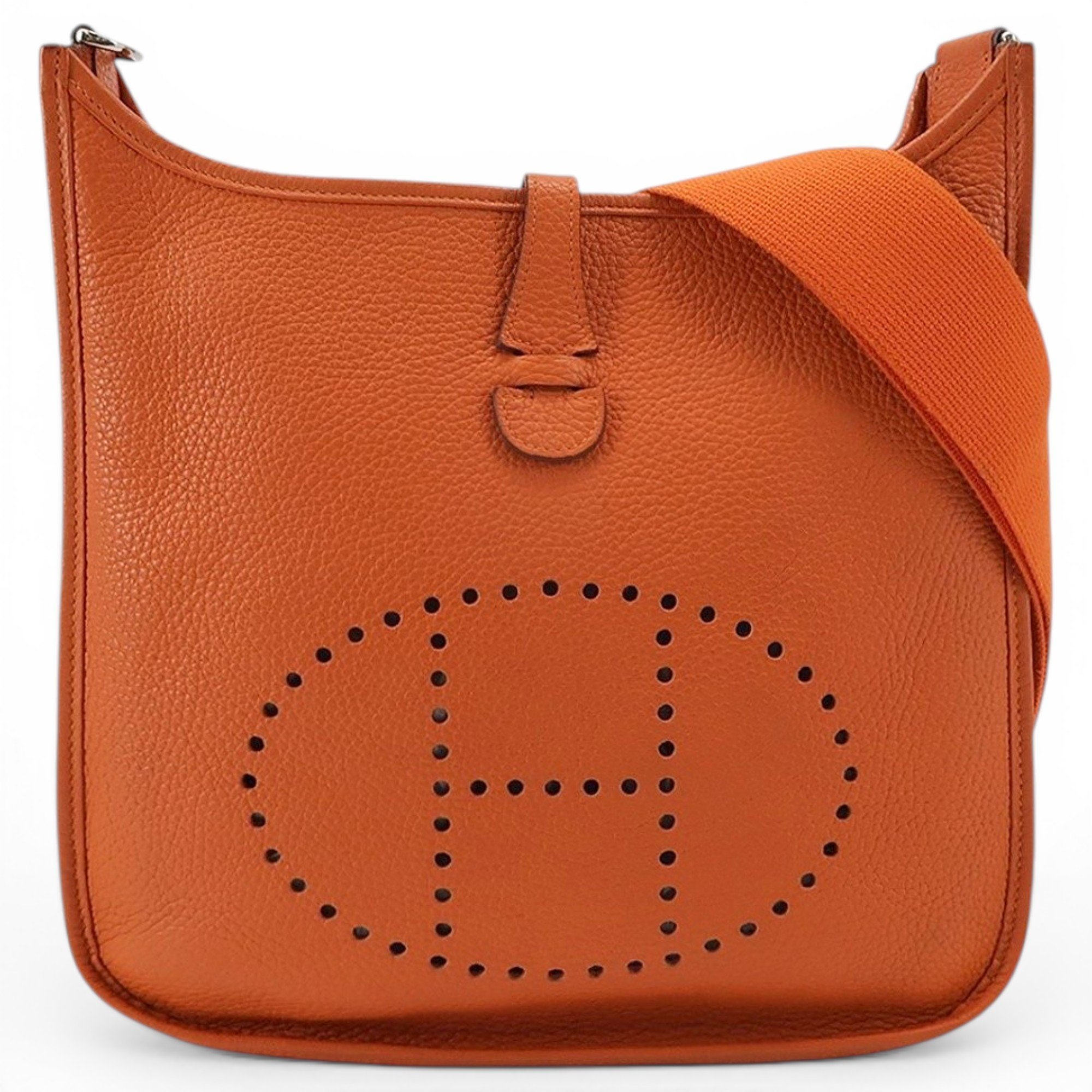 Evelyne leather handbag