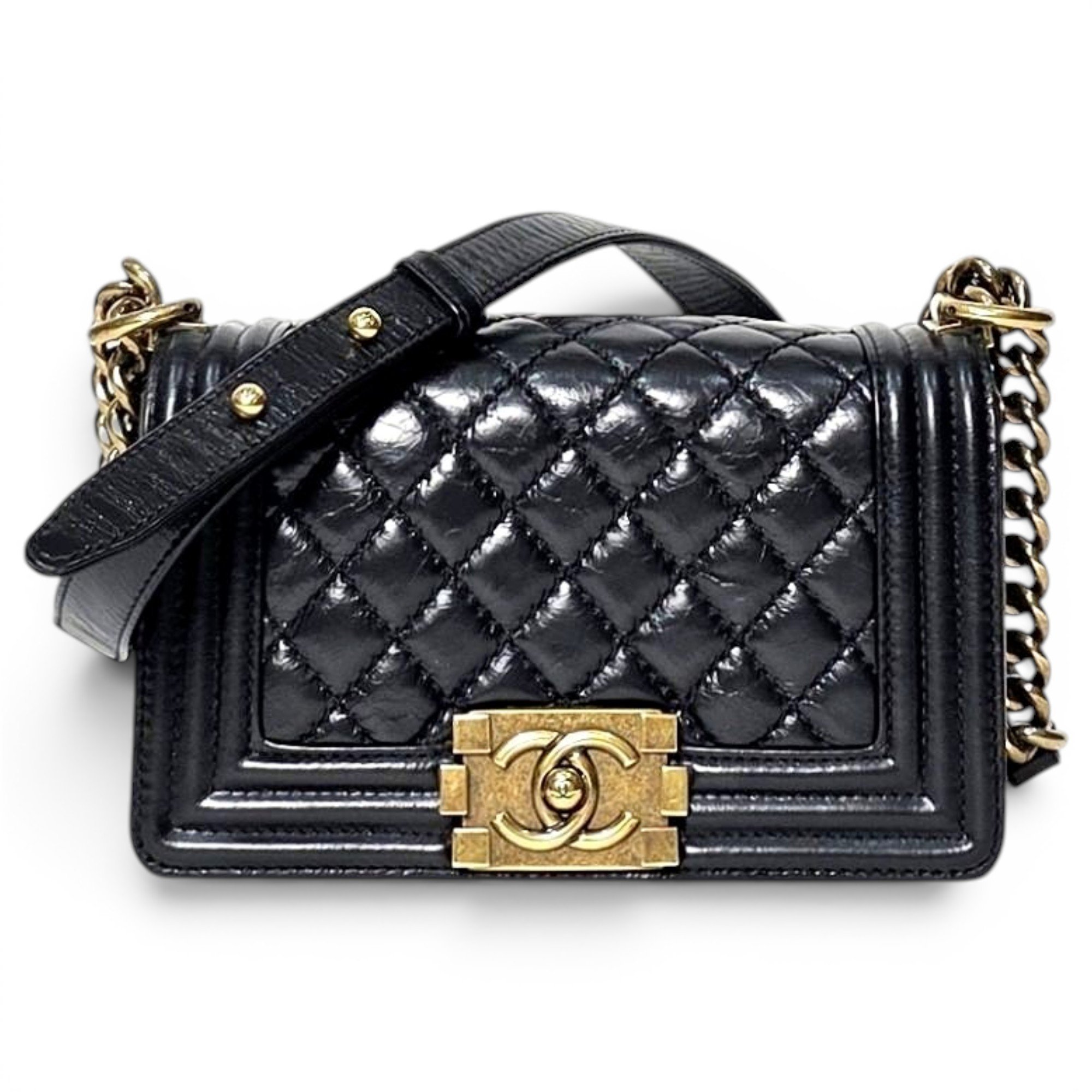 Boy leather handbag
